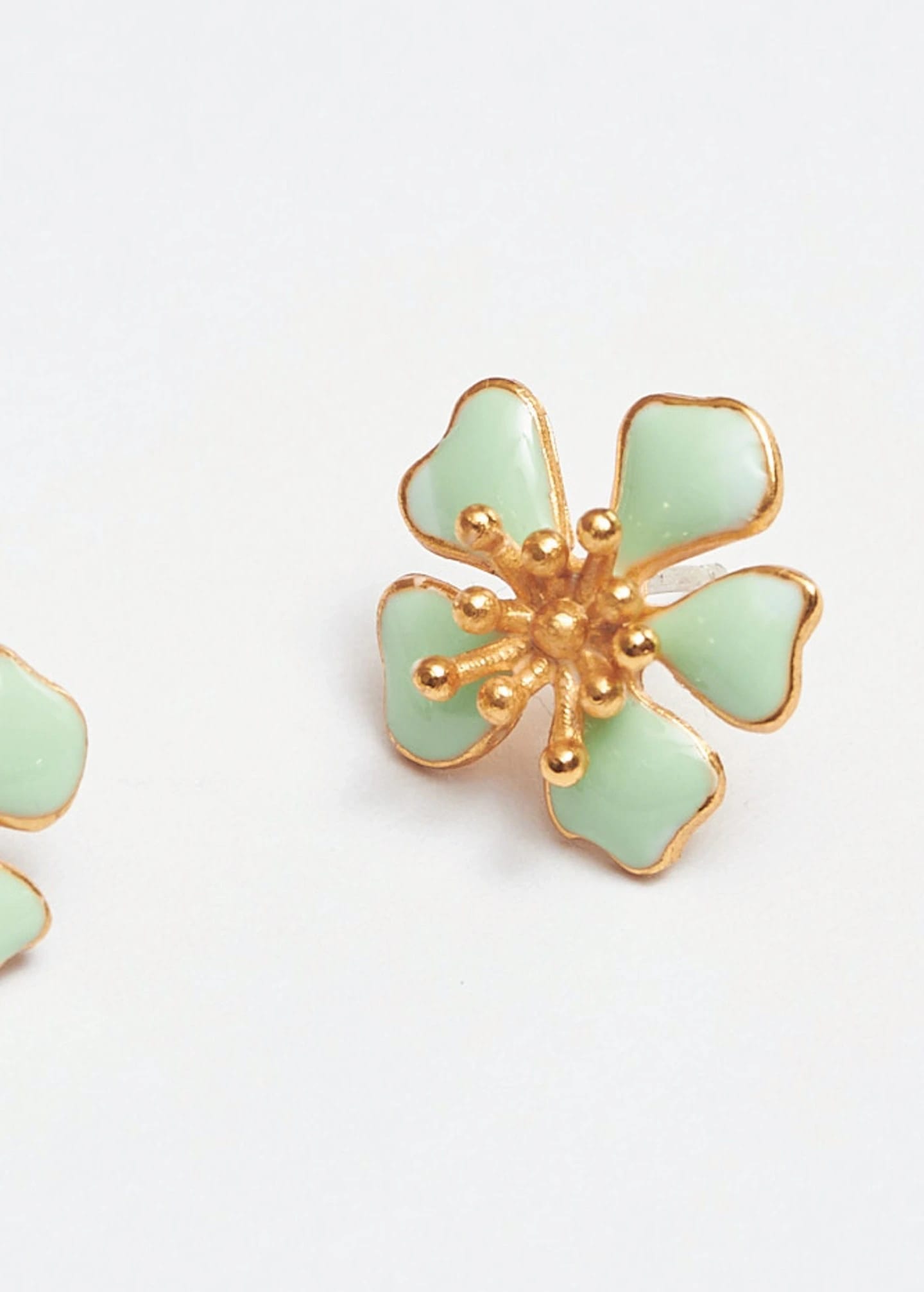 Aretes Aurora mini verde - imagen 3