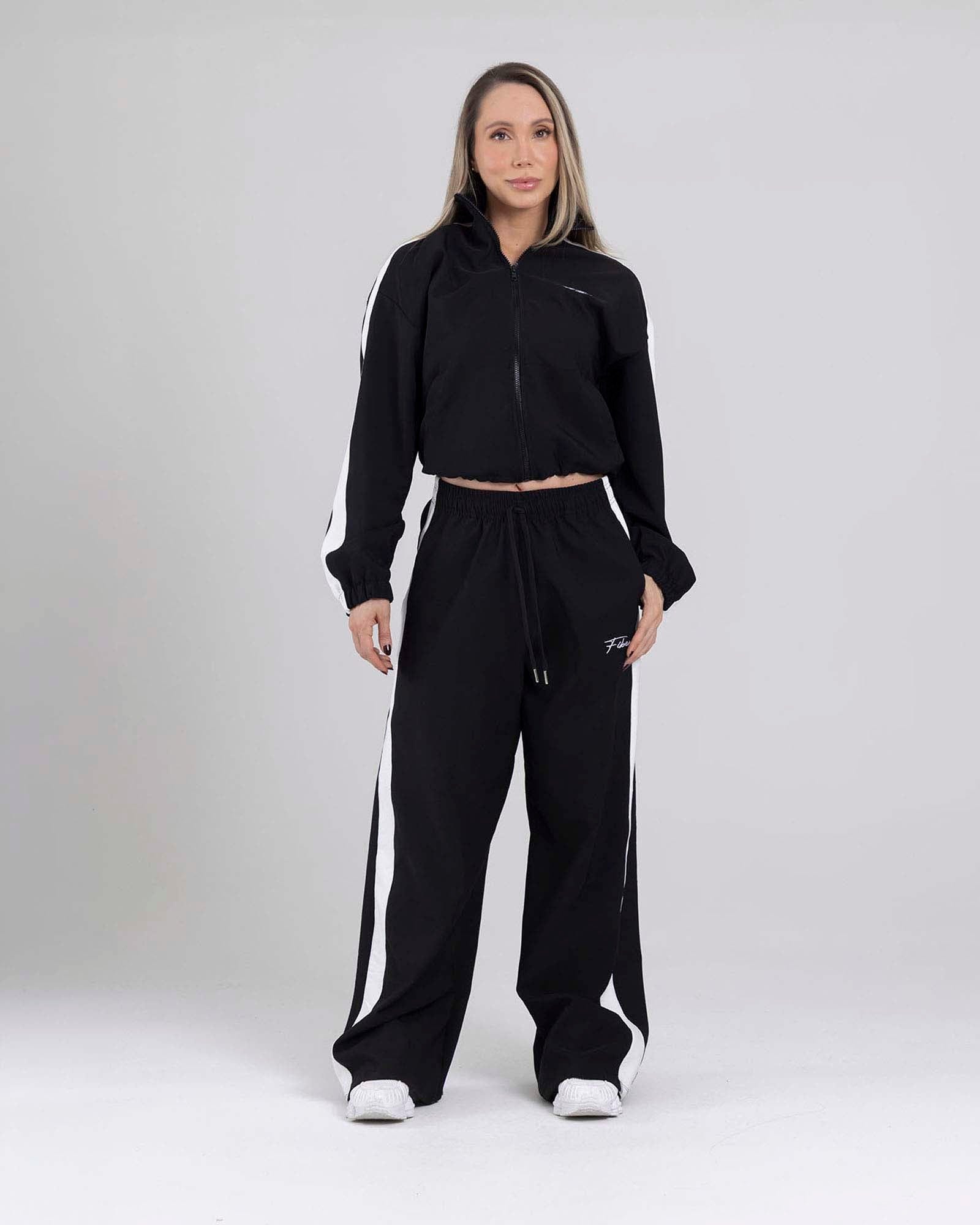 Sudadera contrast beam negro flexi FIBER - imagen 1