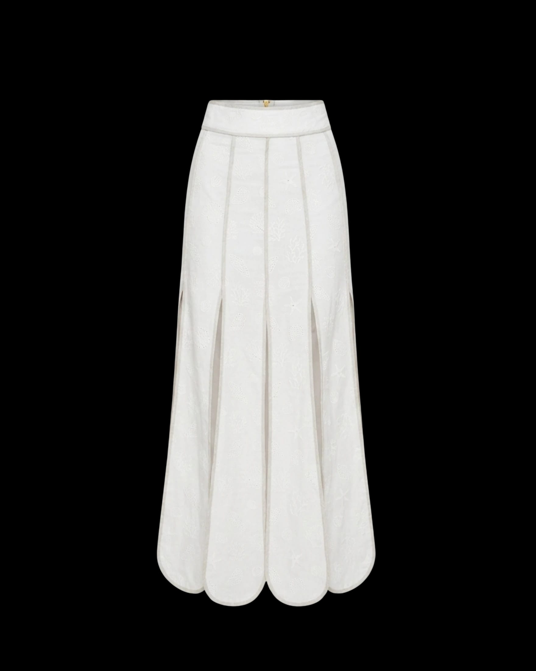 CETINA SKIRT IVORY SEASHELLS - imagen 1