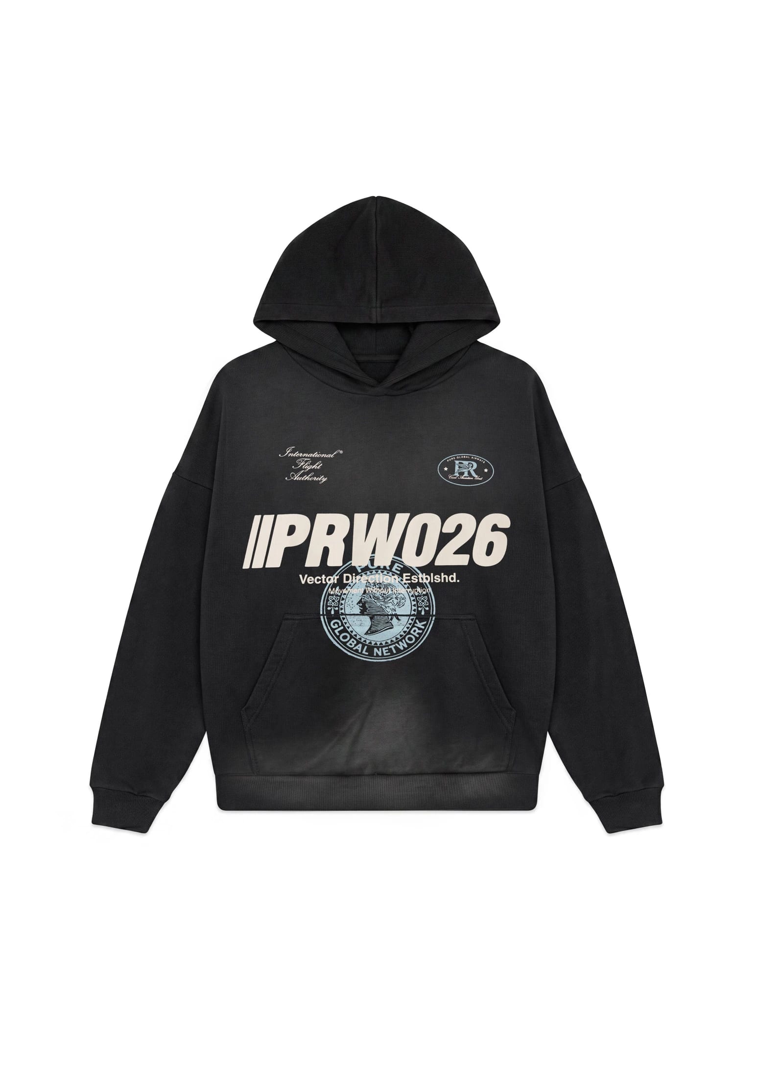 Across The Lines Black Hoodie - imagen 1