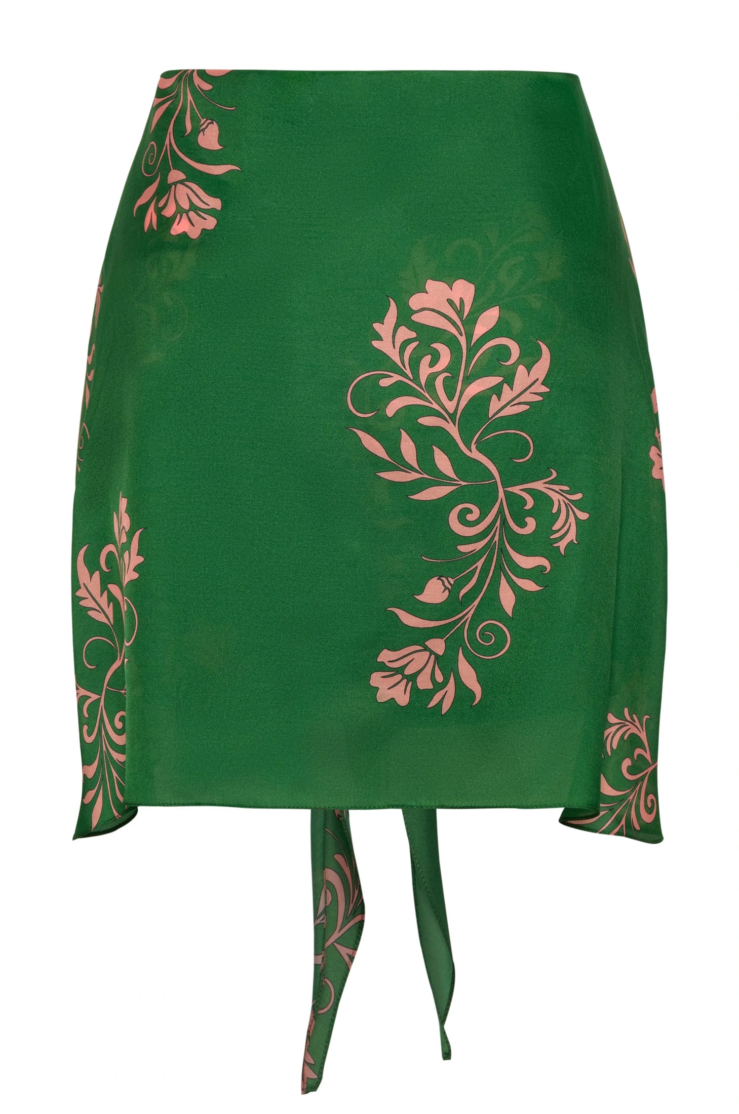 Bamboleiro Cotton Silk Short / Green Buganvilias - imagen 3
