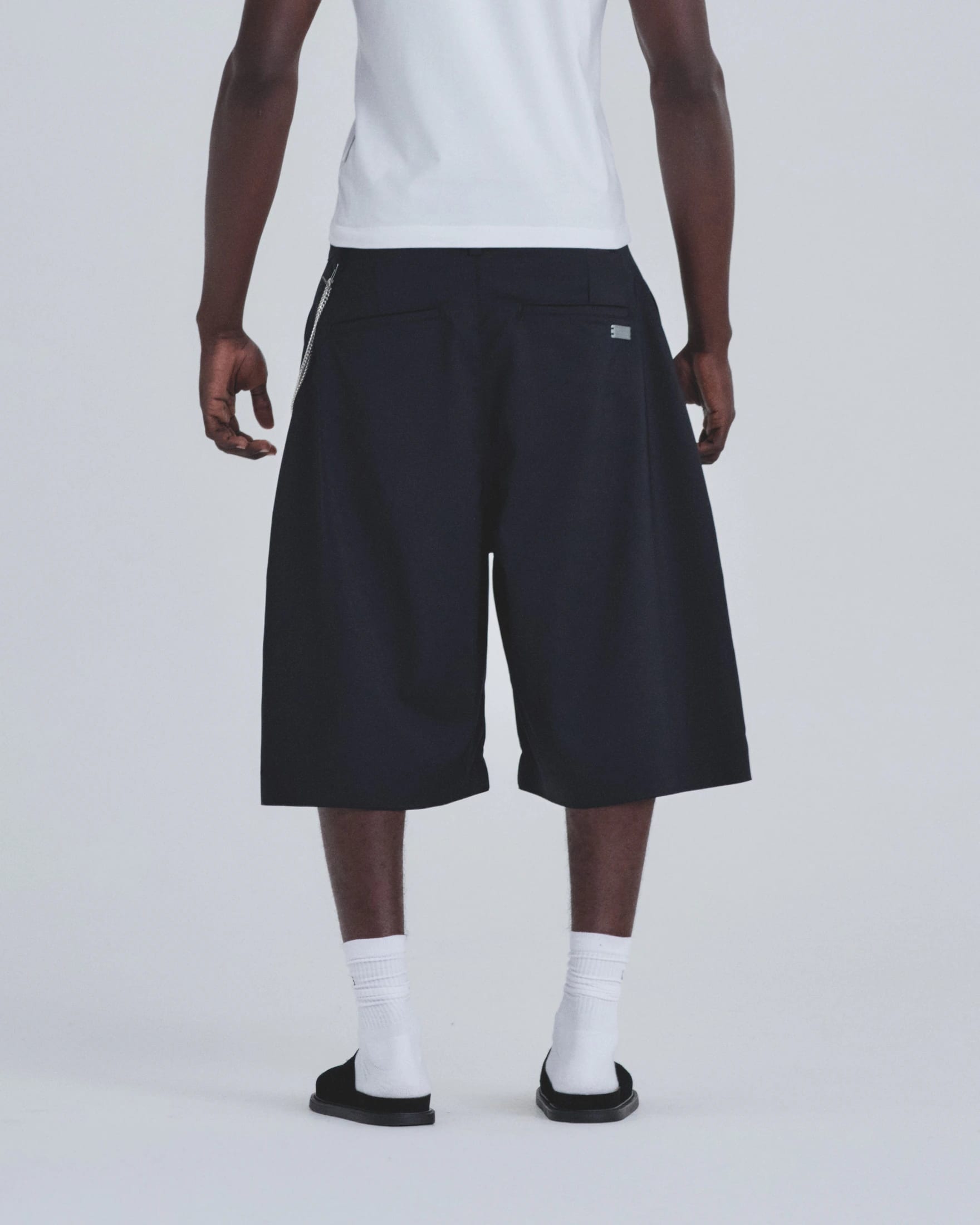 Basics Tailored Jorts Black - imagen 7