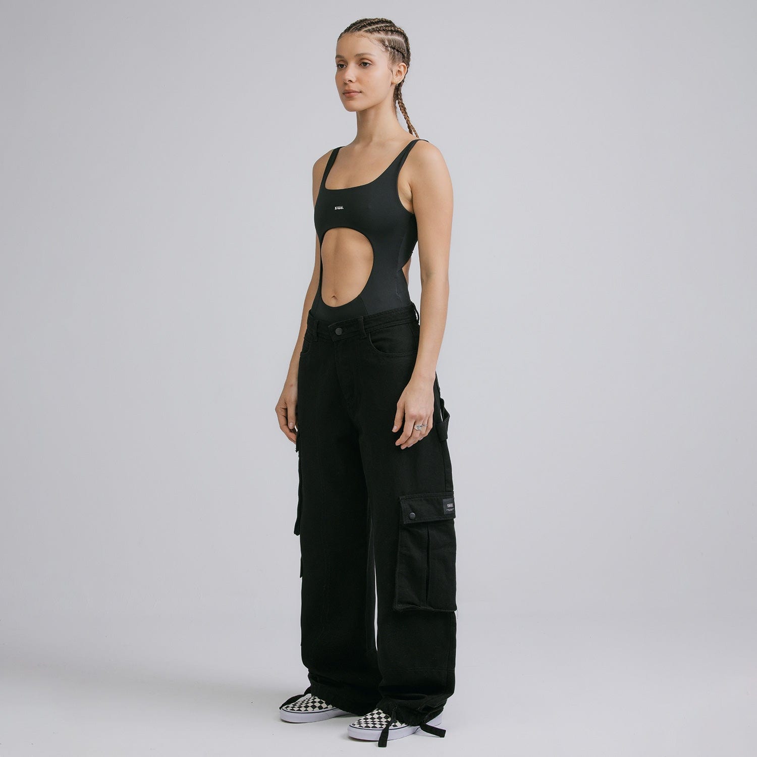 Cut-Out Bodysuit - Black - imagen 6