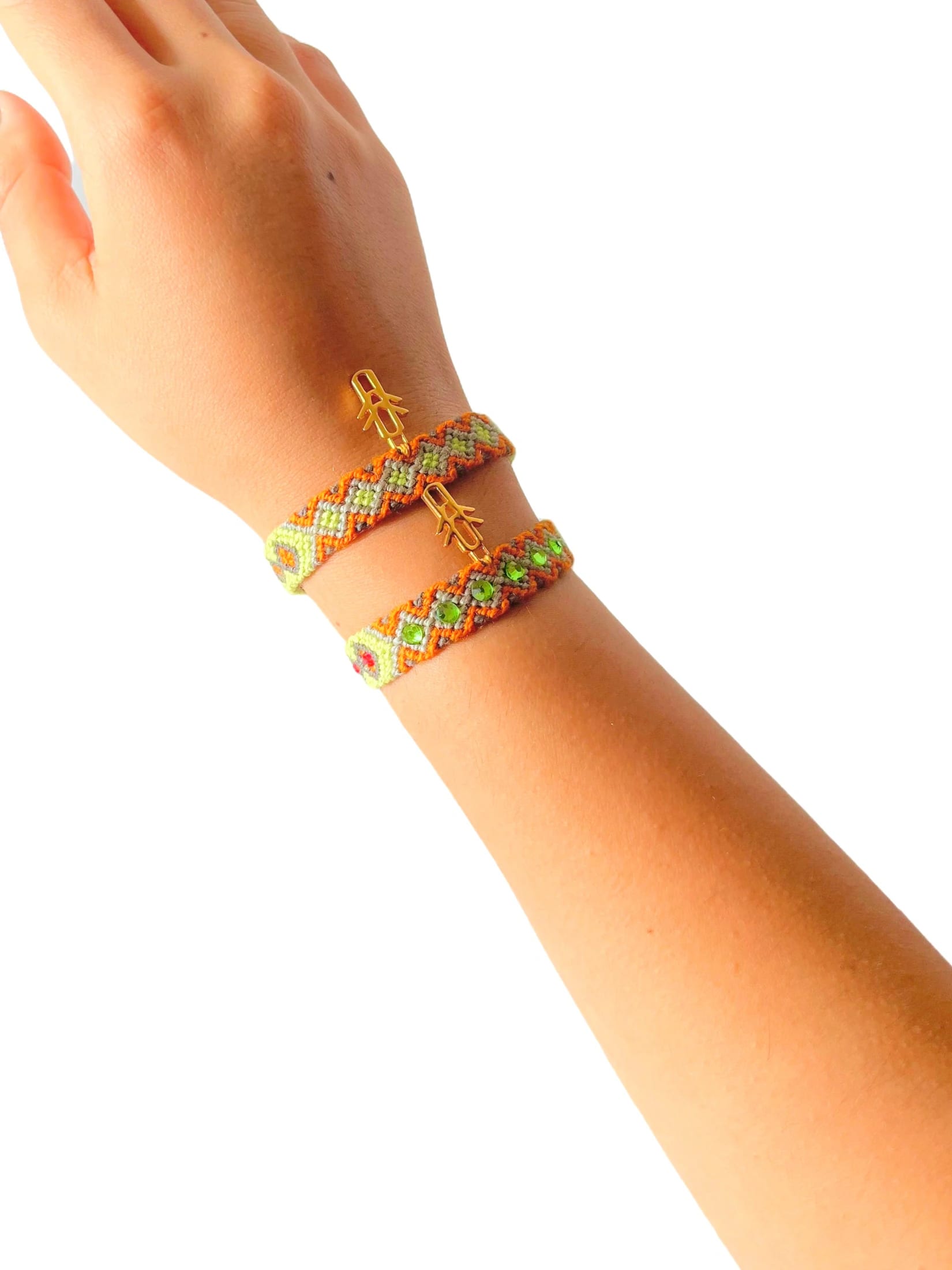 Lime Duo Bracelets - imagen 1