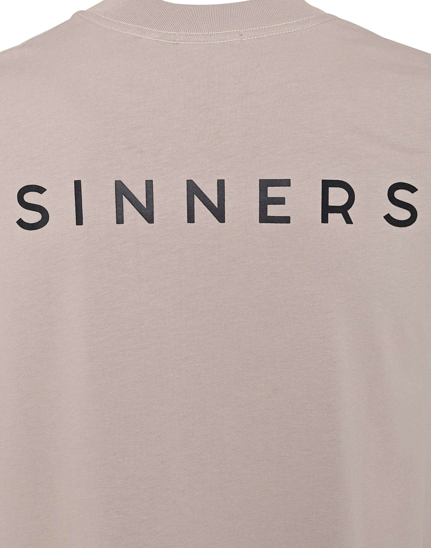 SINNERS LOGO BUTTER T-SHIRT - imagen 6