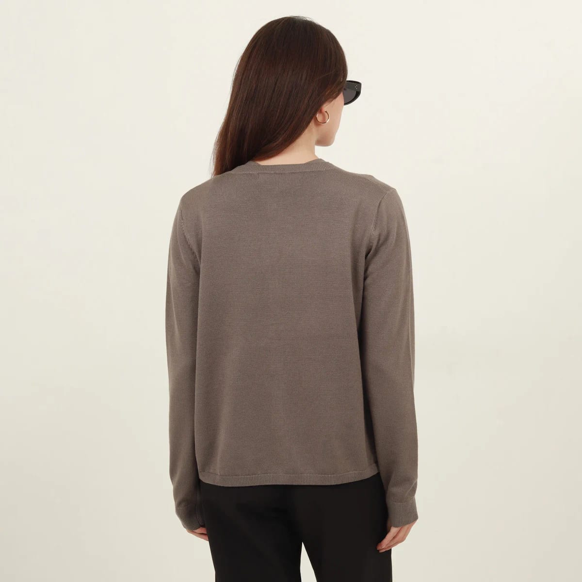 Sweater cardigan con botones manga larga - imagen 5