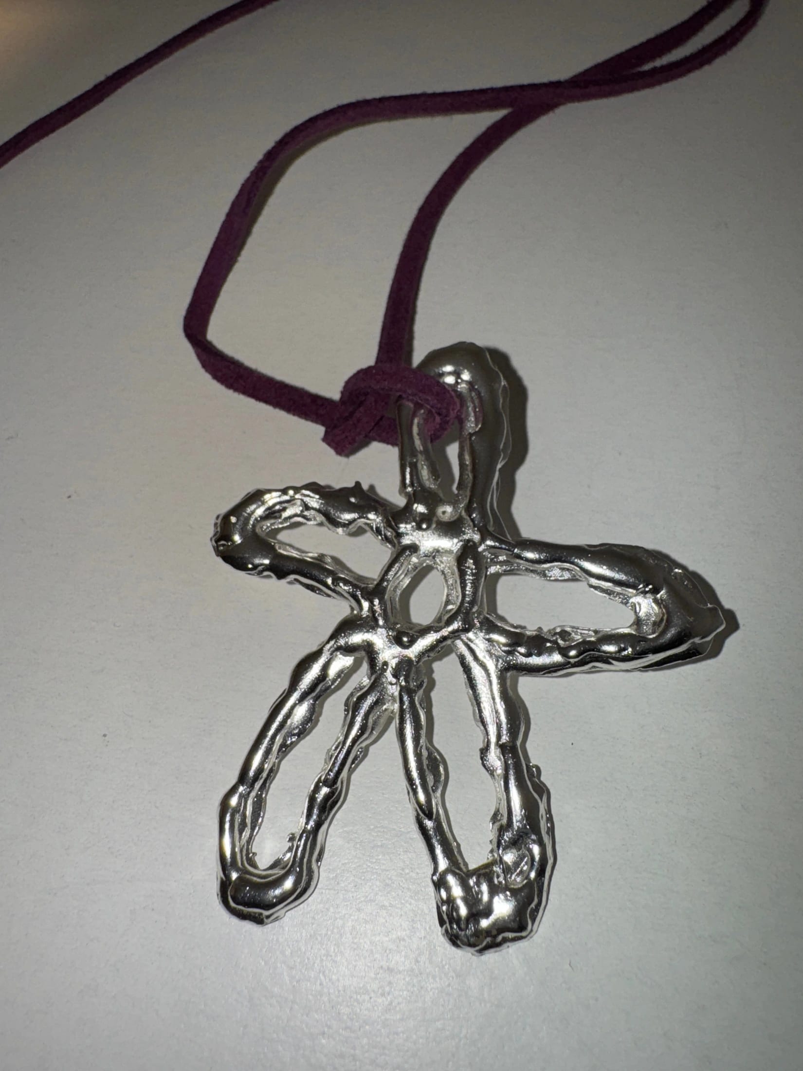 Charm de Flor en metal - imagen 1