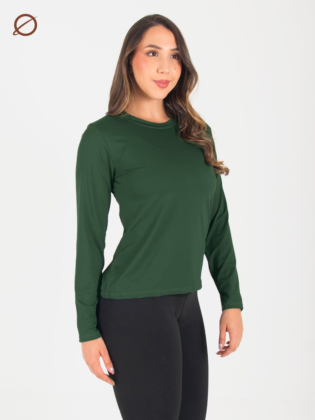 buzo básico femenino verde pino - imagen 3