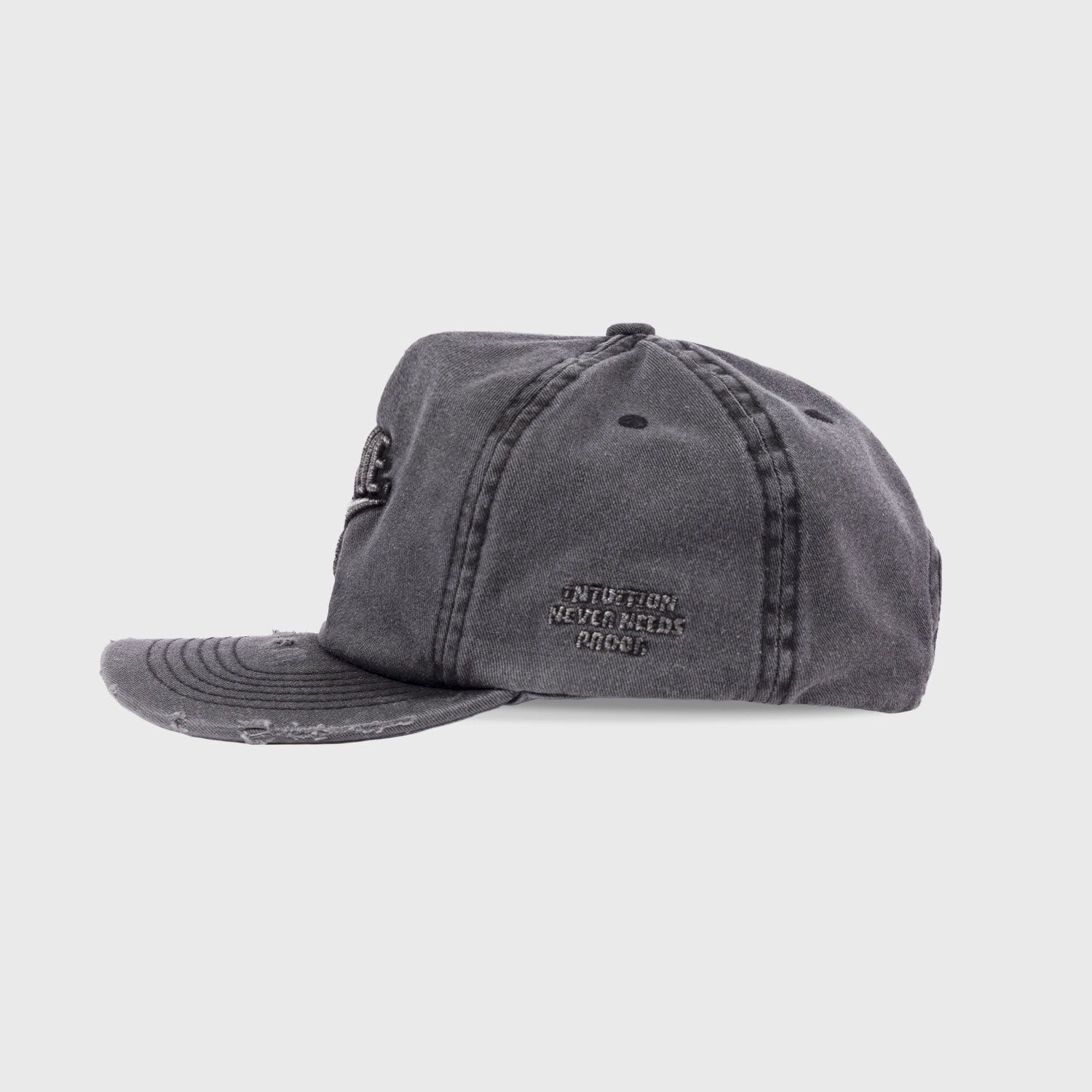 Star Washed Golfer Cap - Black - imagen 5
