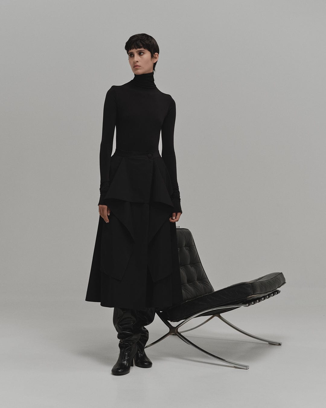 "AZALEA" MIDI SKIRT - imagen 2