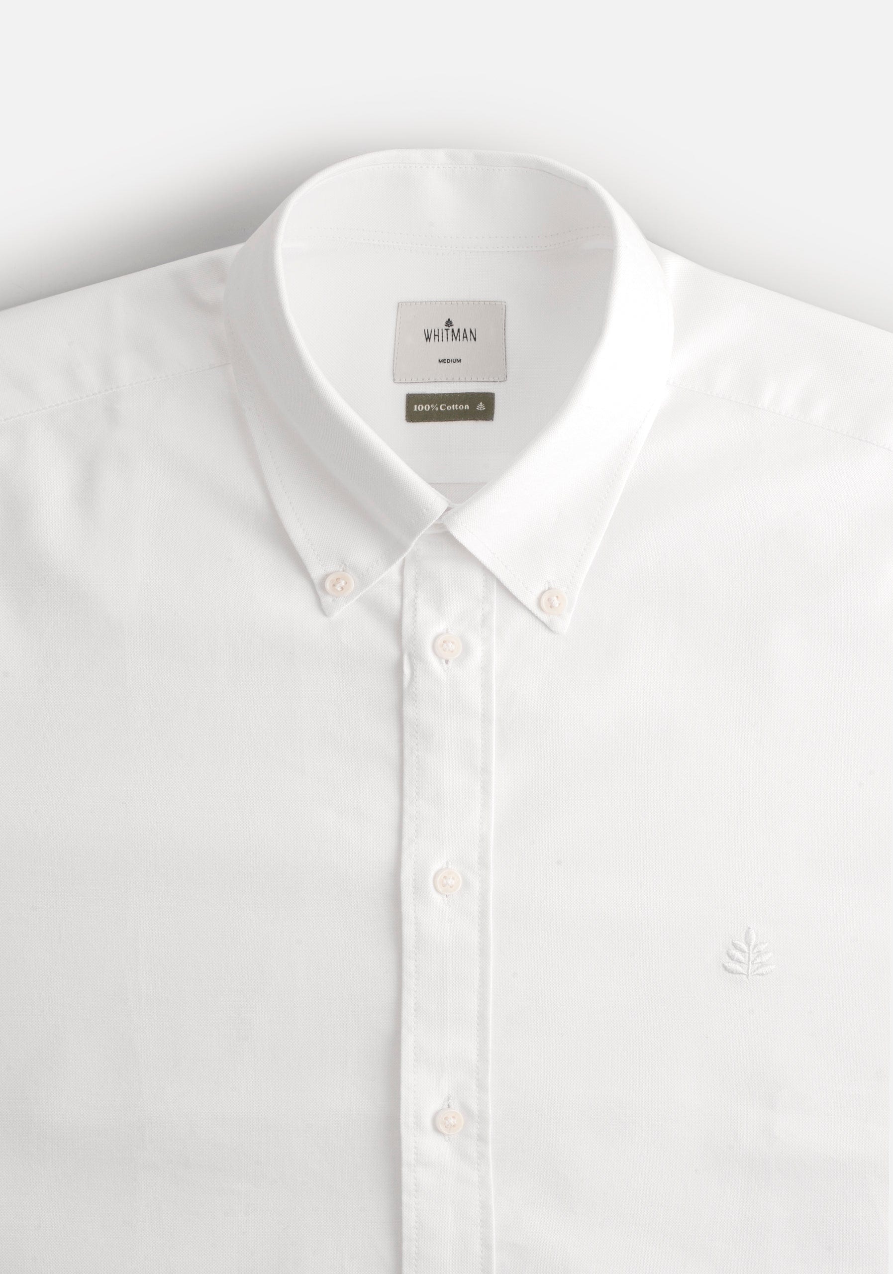 Camisa H CBD Unicolor L-Atn Blanco - imagen 3