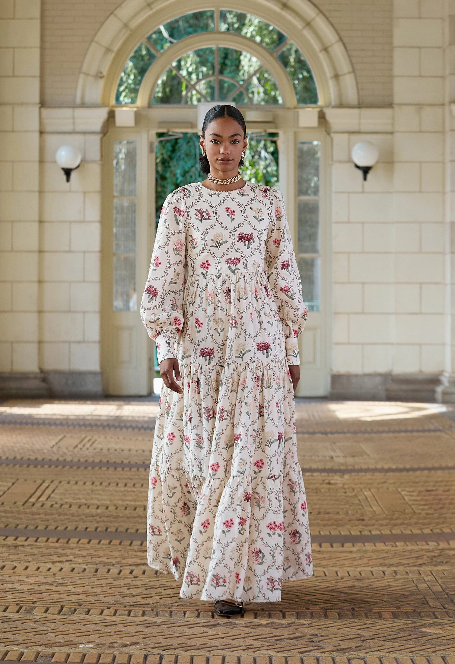 Nuez Orquidea Maxi Dress - imagen 2