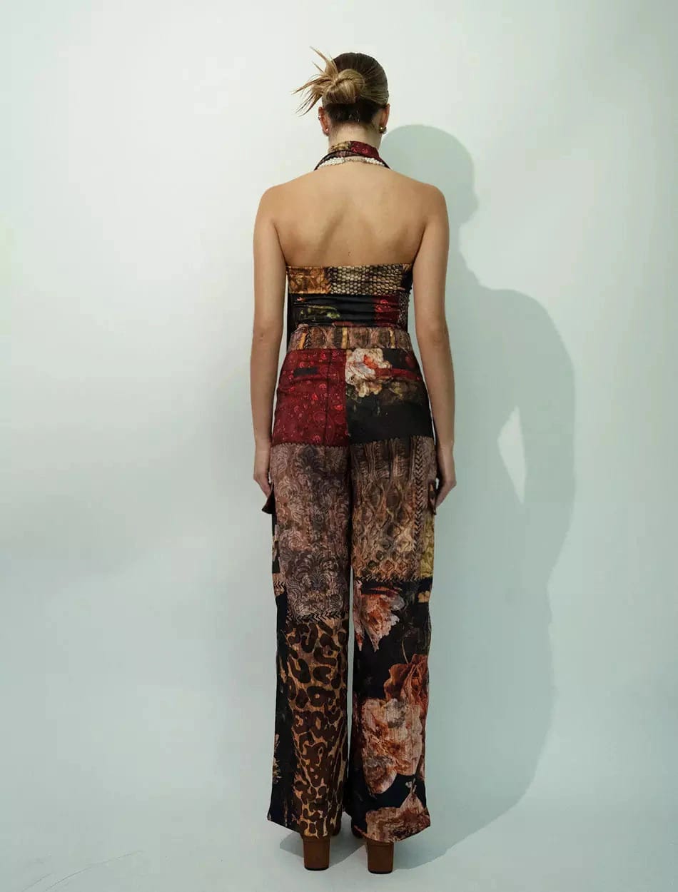 Women’s Cargo Pants in Patchwork - imagen 3