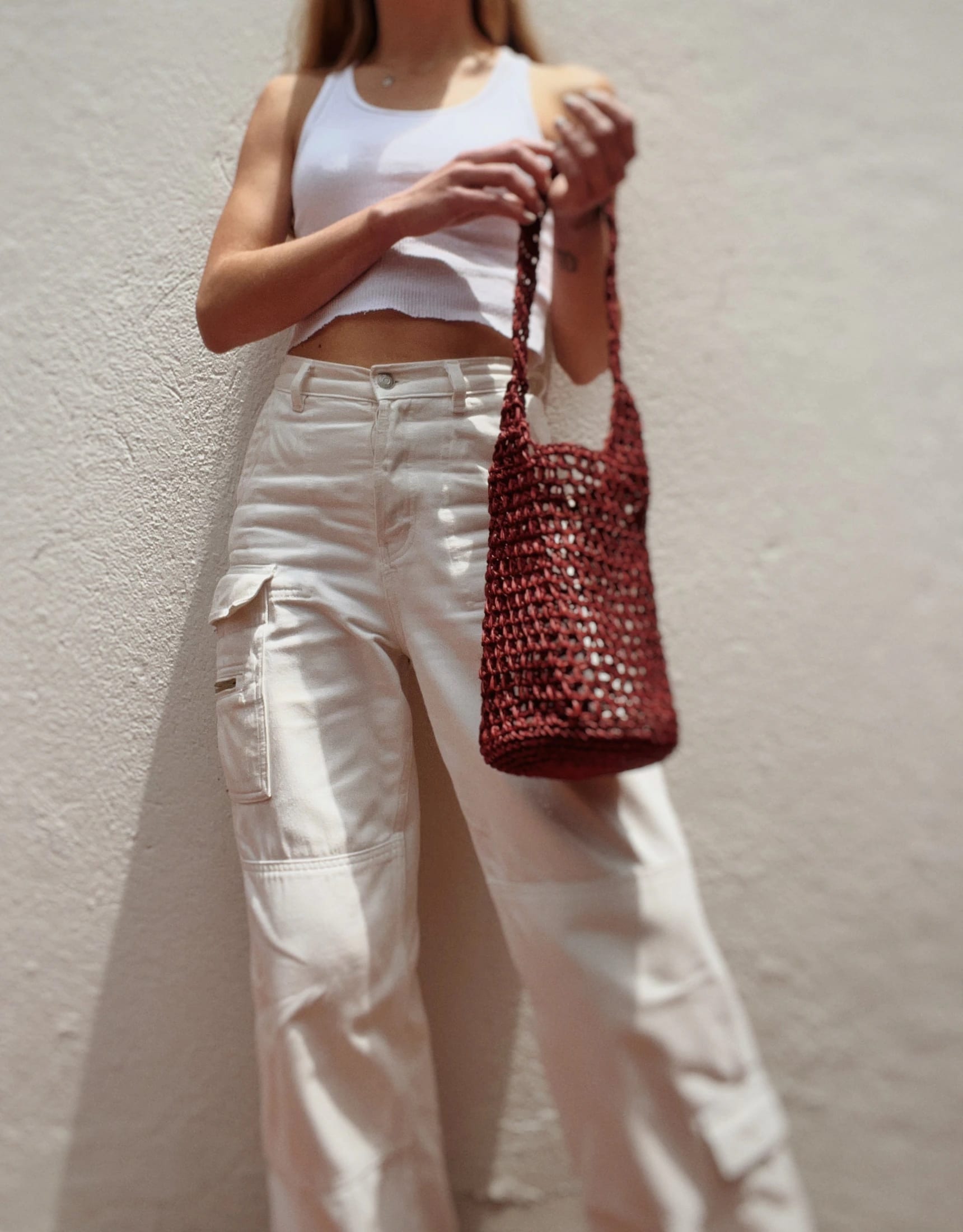SUMMER BAG - WINE - imagen 4