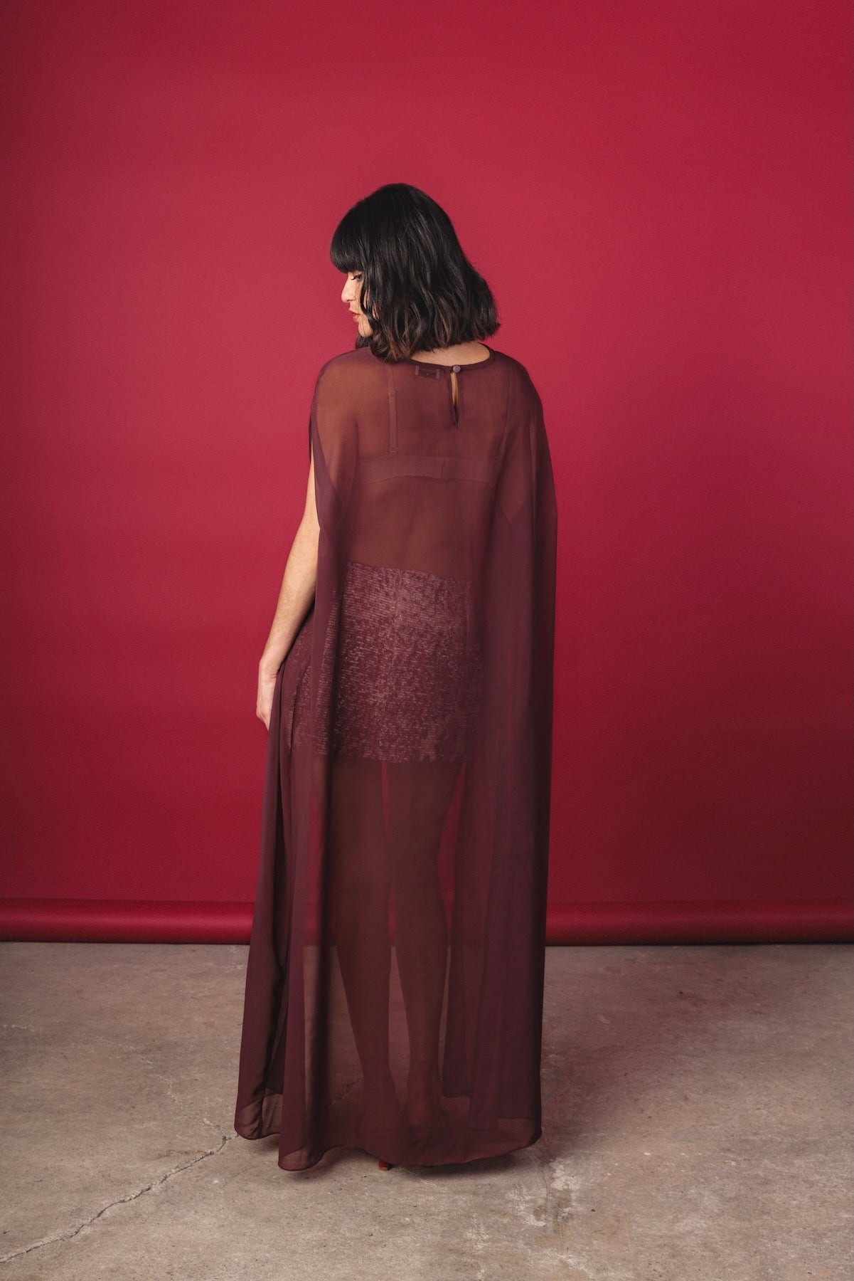 Flama Top | Burgundy - imagen 2