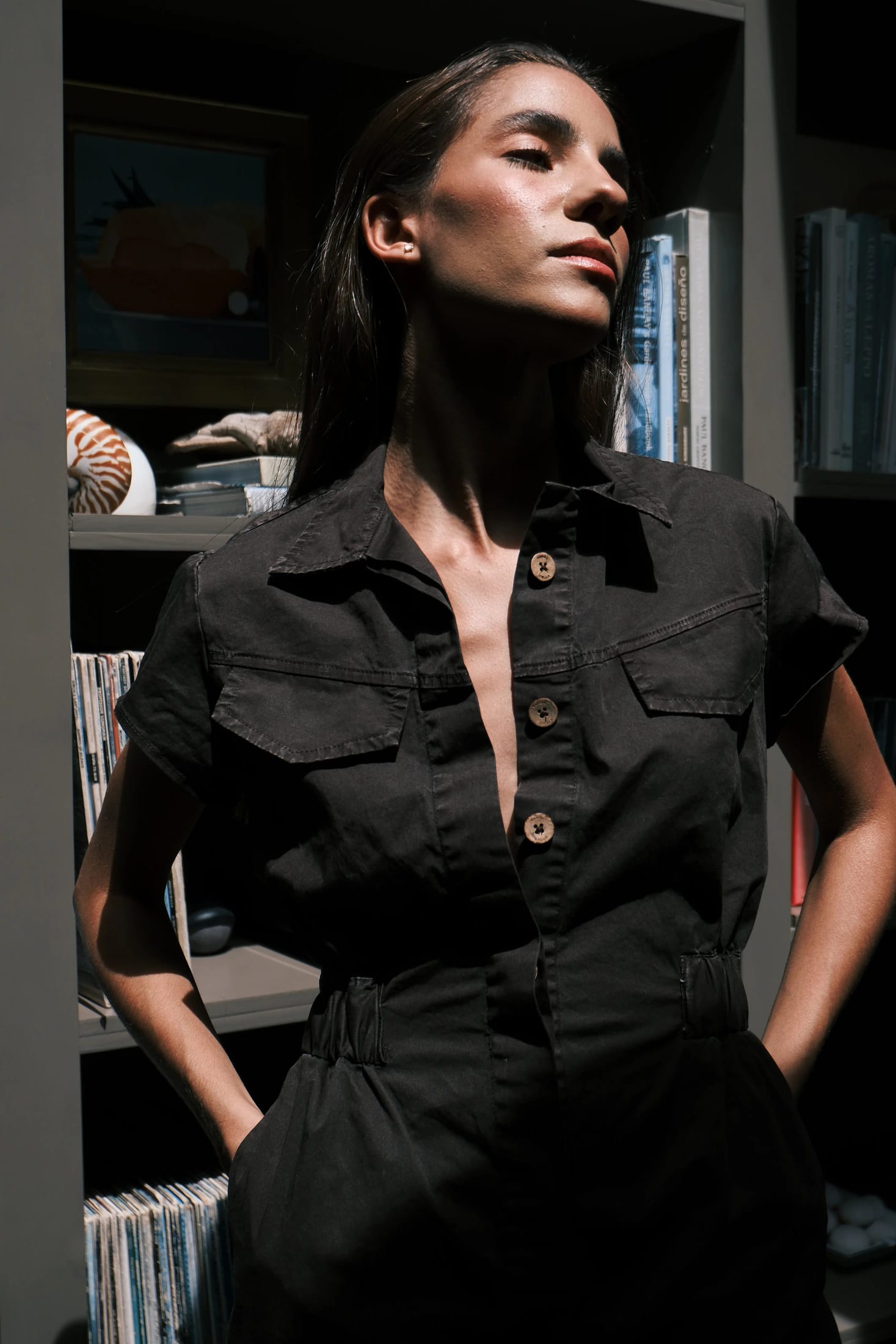 Organic Cotton Cargo Jumpsuit - imagen 9