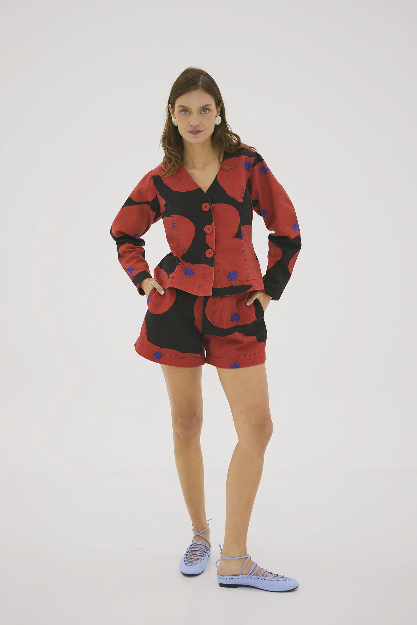 Short Hellen Tomates Noche - imagen 8