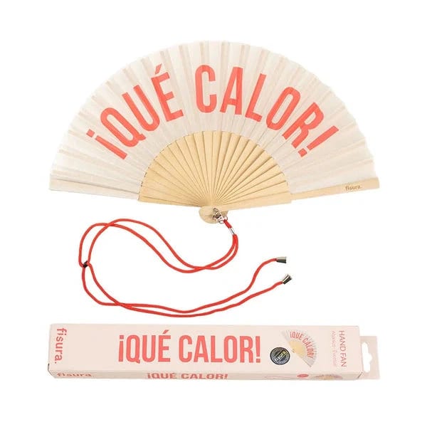 Abanico Que Calor Beige - imagen 1