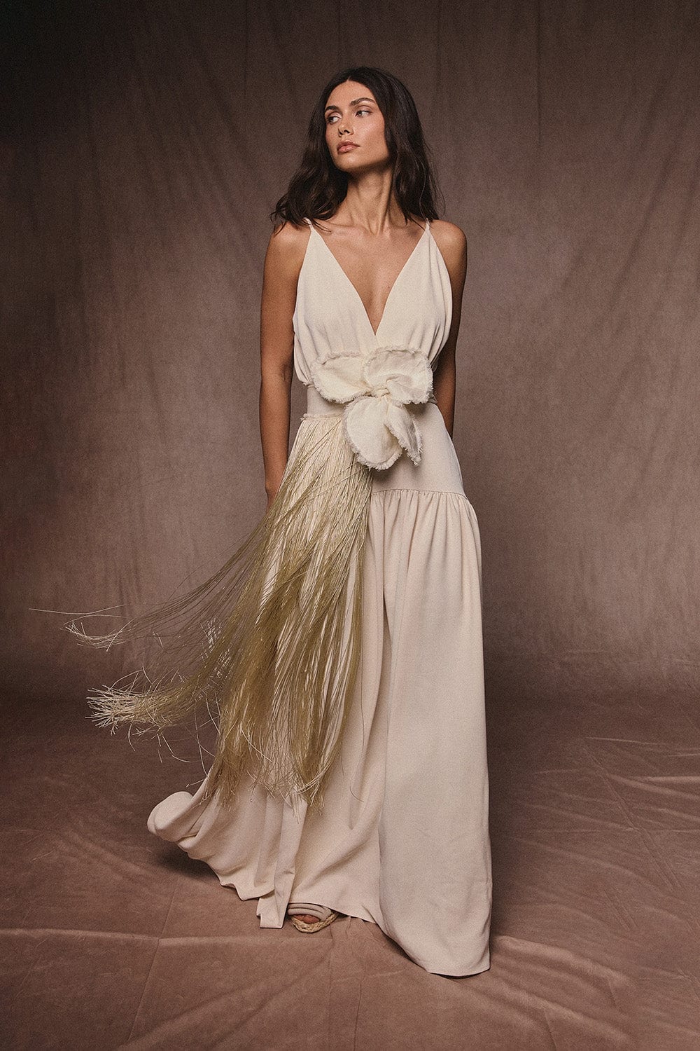 Vestido versalles natural - imagen 1