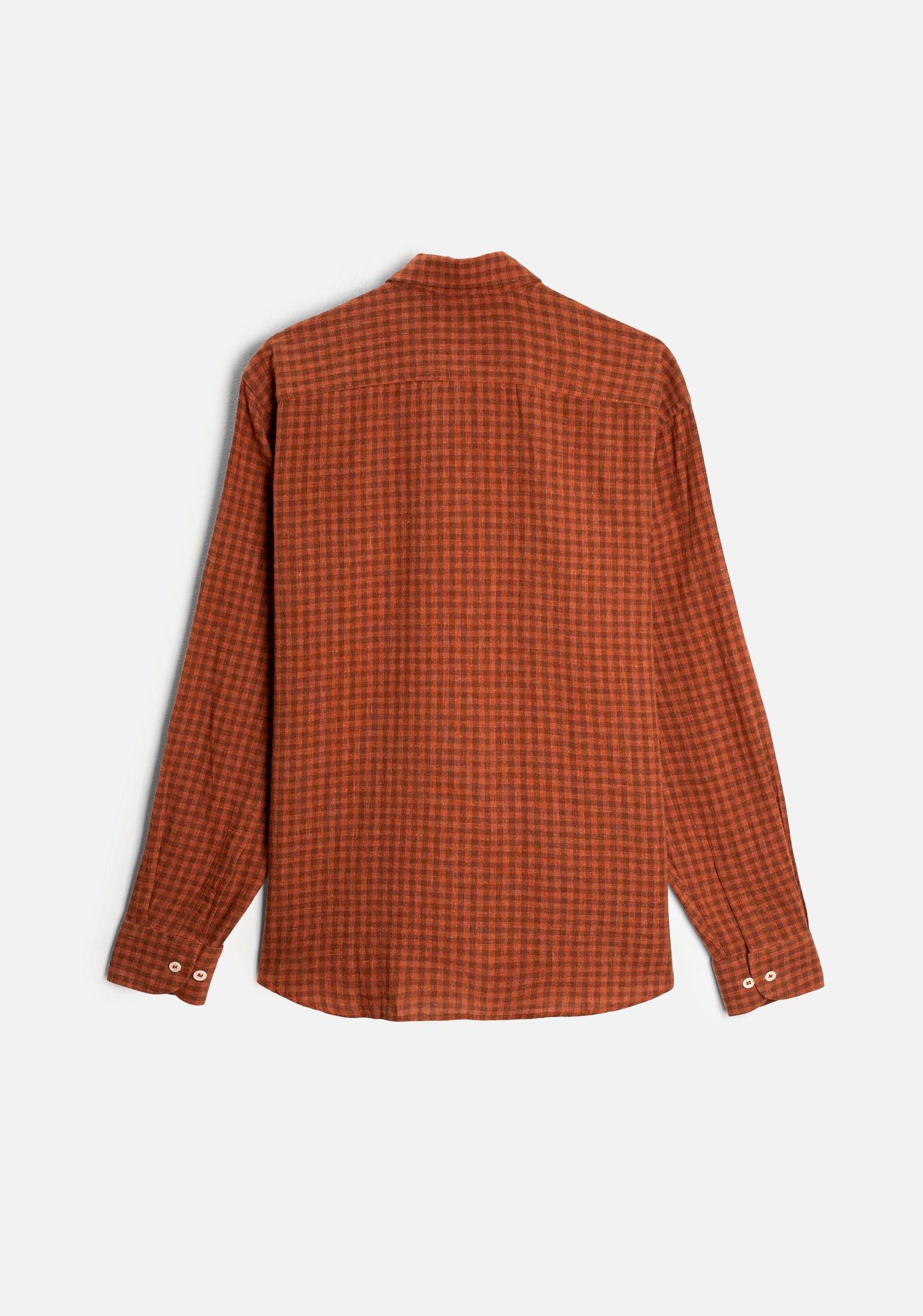 Camisa H CF Laurence Cuadros Med Terracota - imagen 6