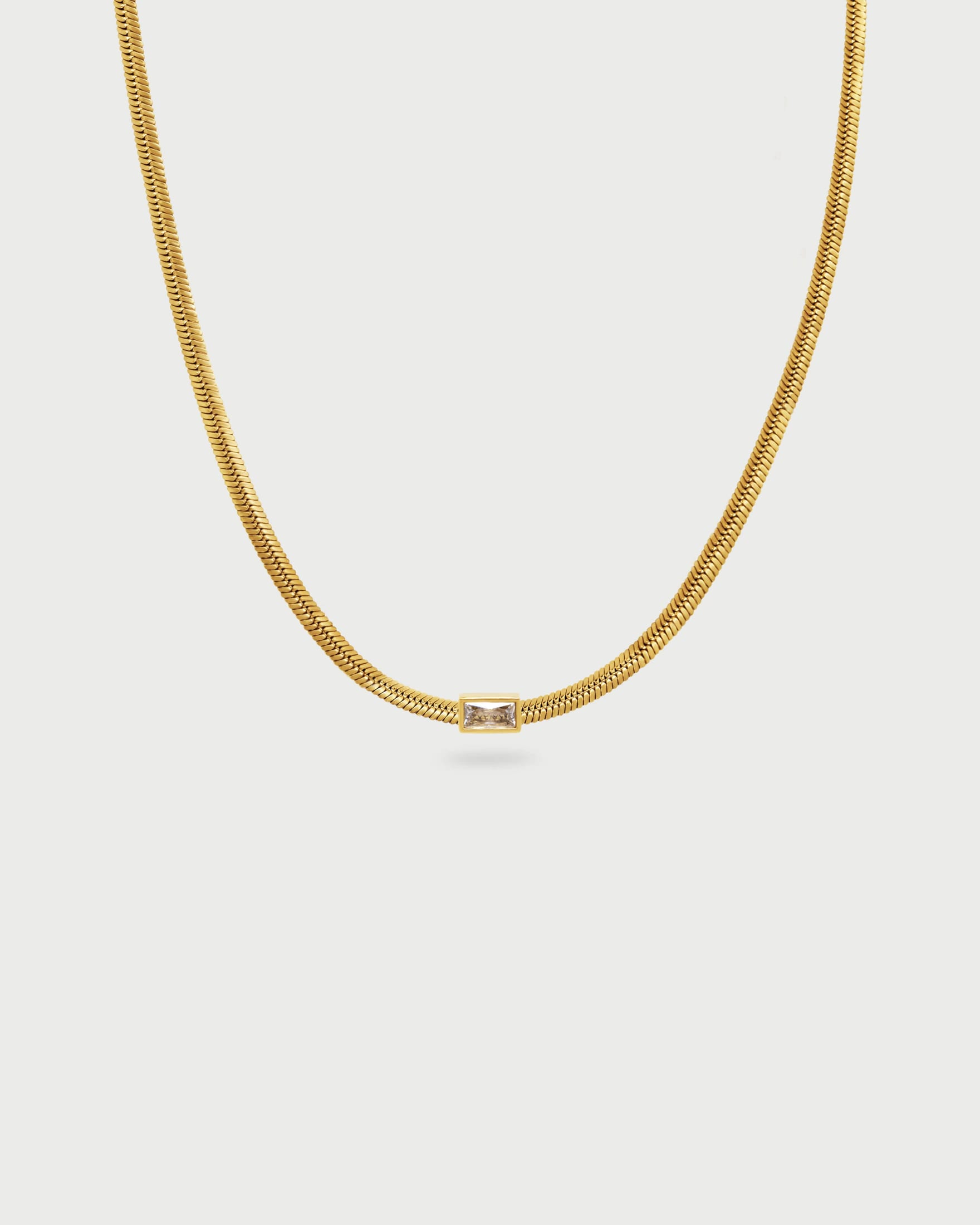 Collar Serpiente Piedra - imagen 3