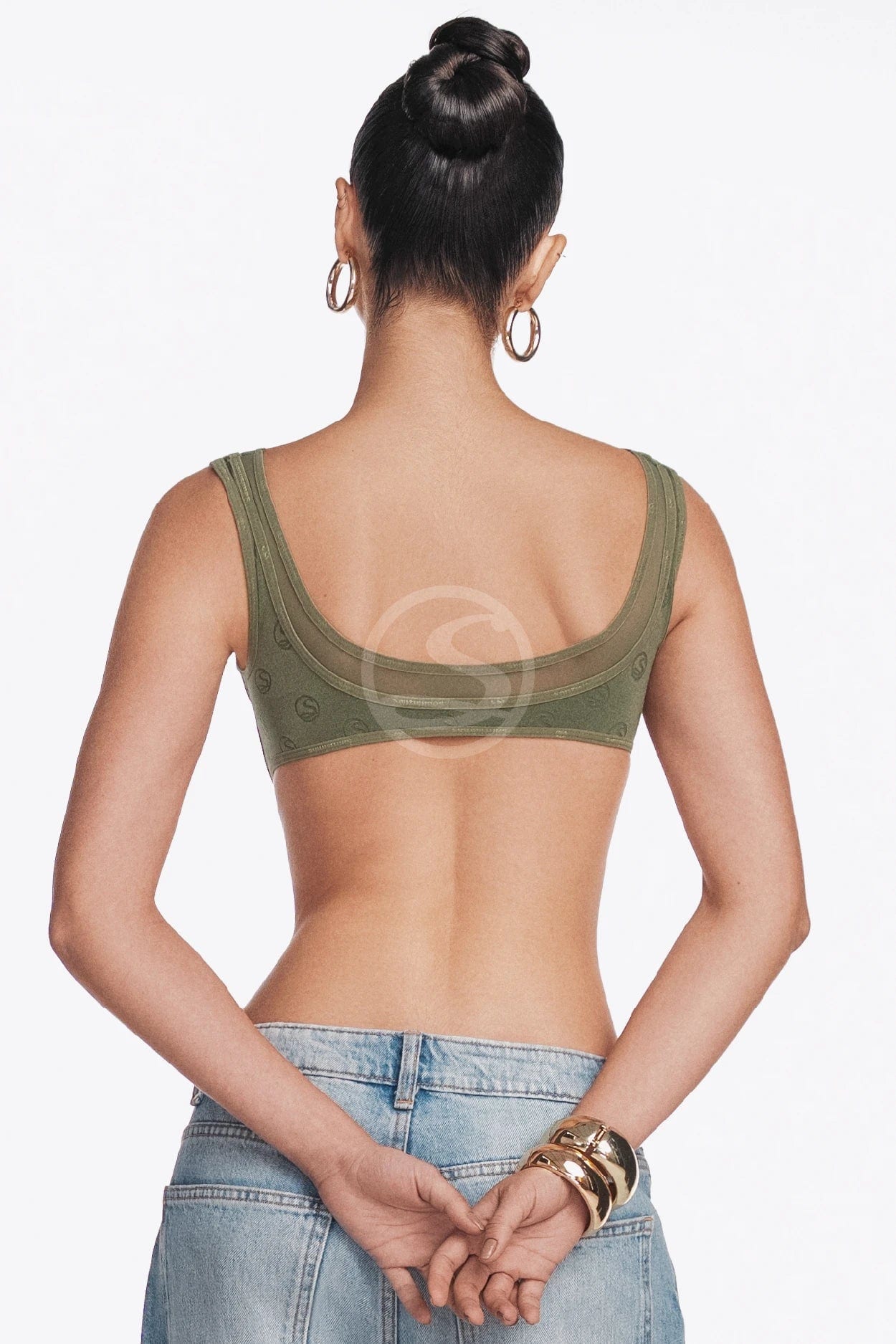 Bralette Flux Verde Santísimas Ref. S-695 - imagen 3