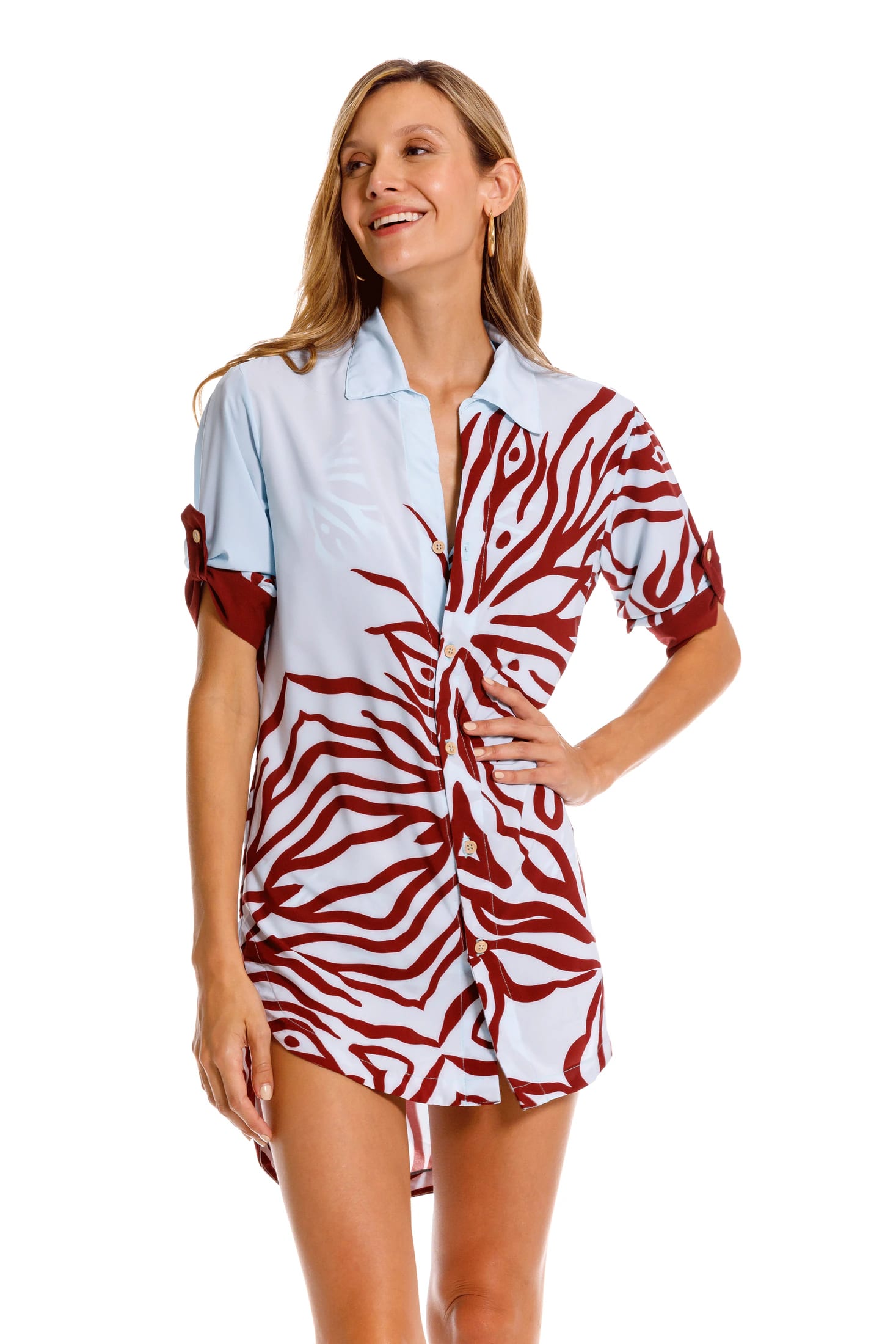 Camisón Coral Menta - imagen 3
