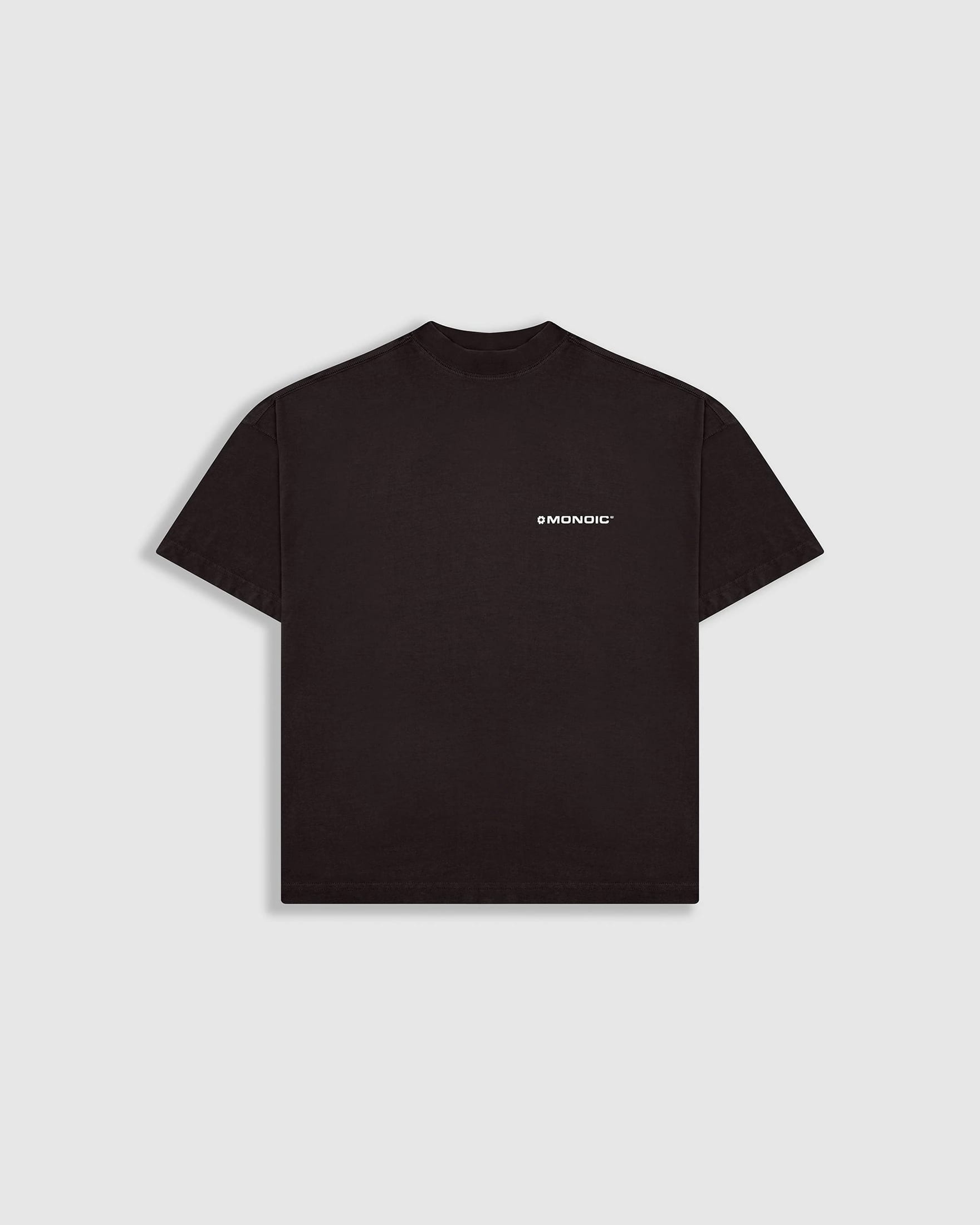 Camiseta Boxy Fit Básica V4 - Café Chocolate - imagen 1