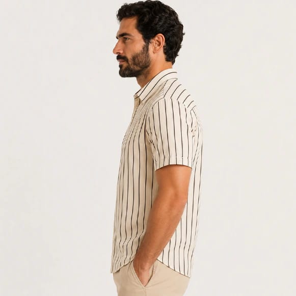 CAMISA MC 100% VISCOSA HOMBRE - imagen 2