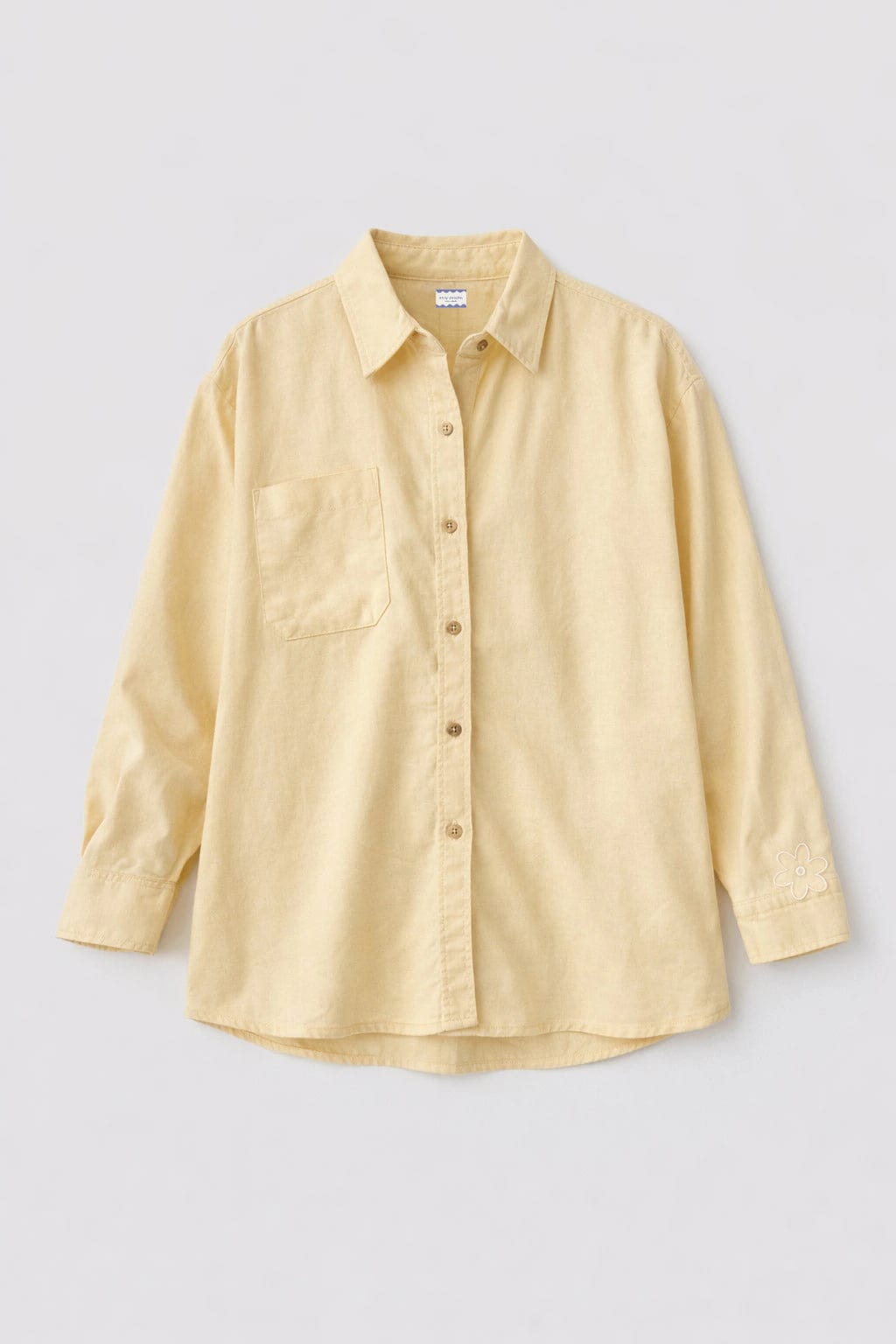 Camisa flor amarilla - imagen 5