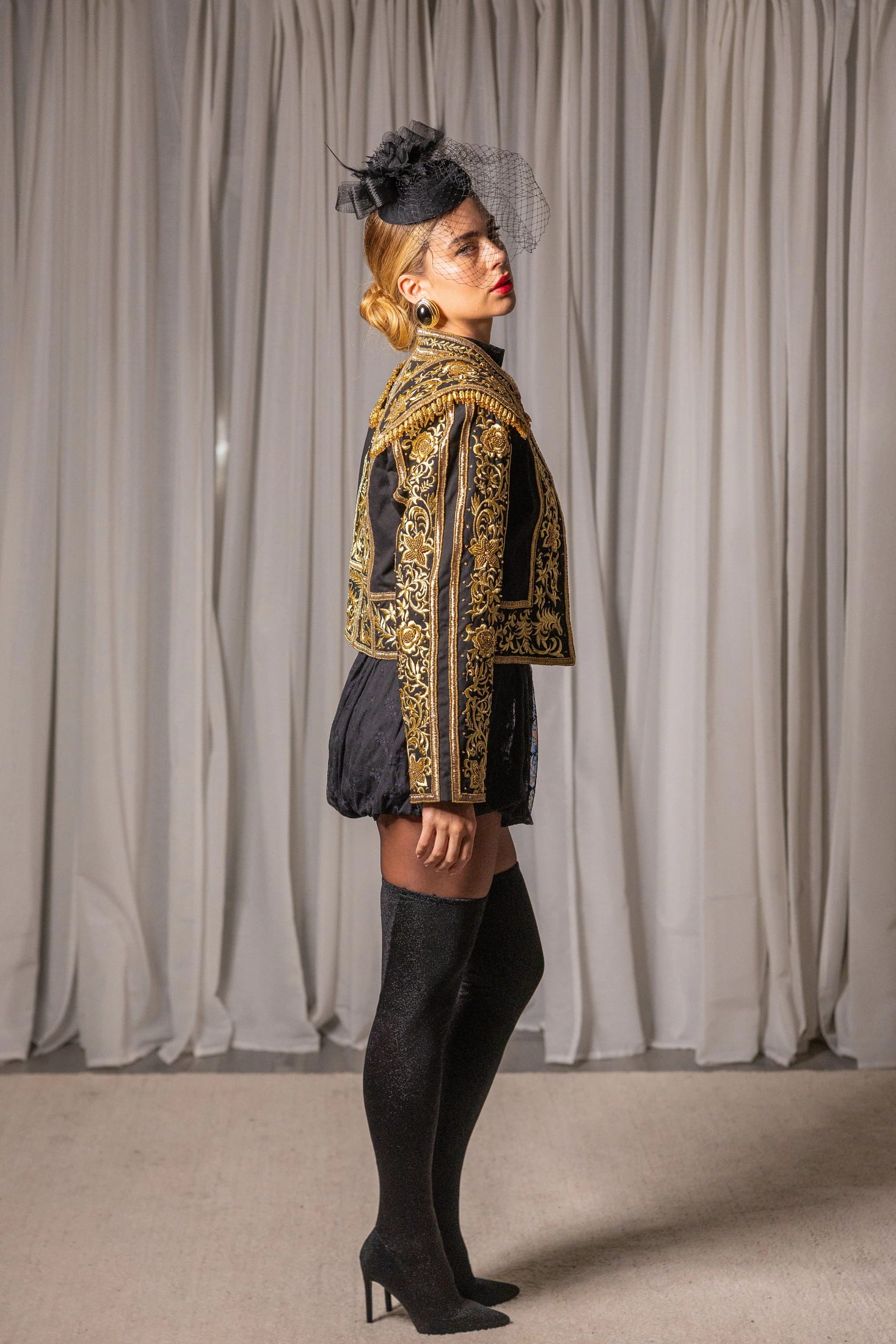 AMOR LACE SKIRT BLACK - imagen 5