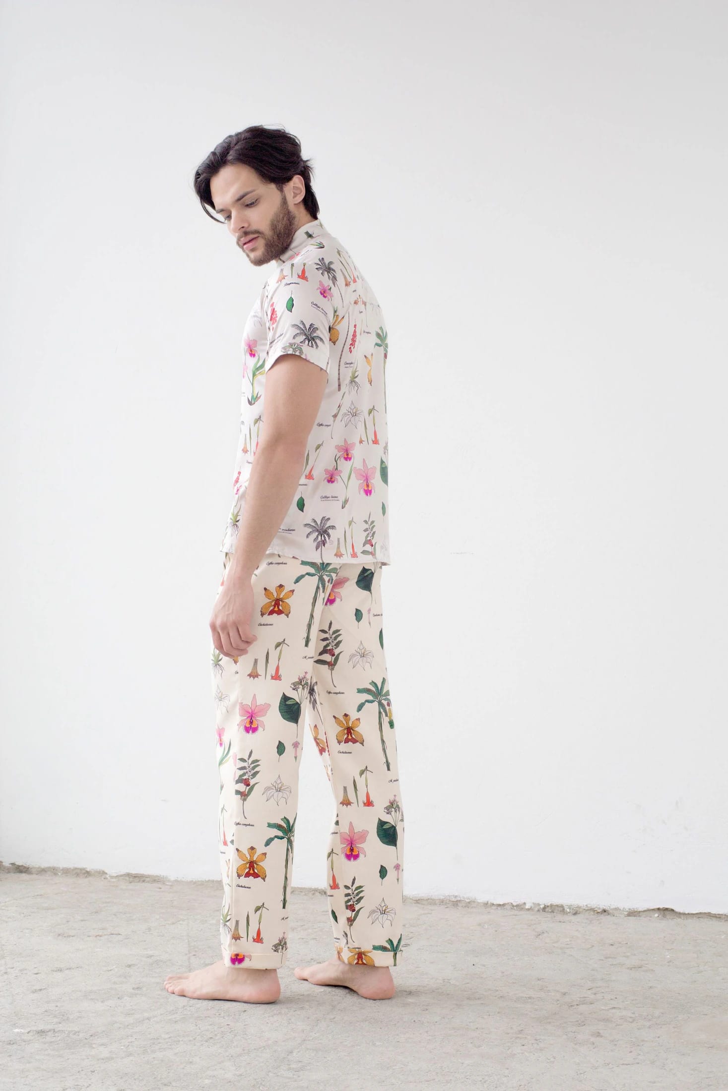 Pantalón Expedición Botánica Crema (unisex) - imagen 3