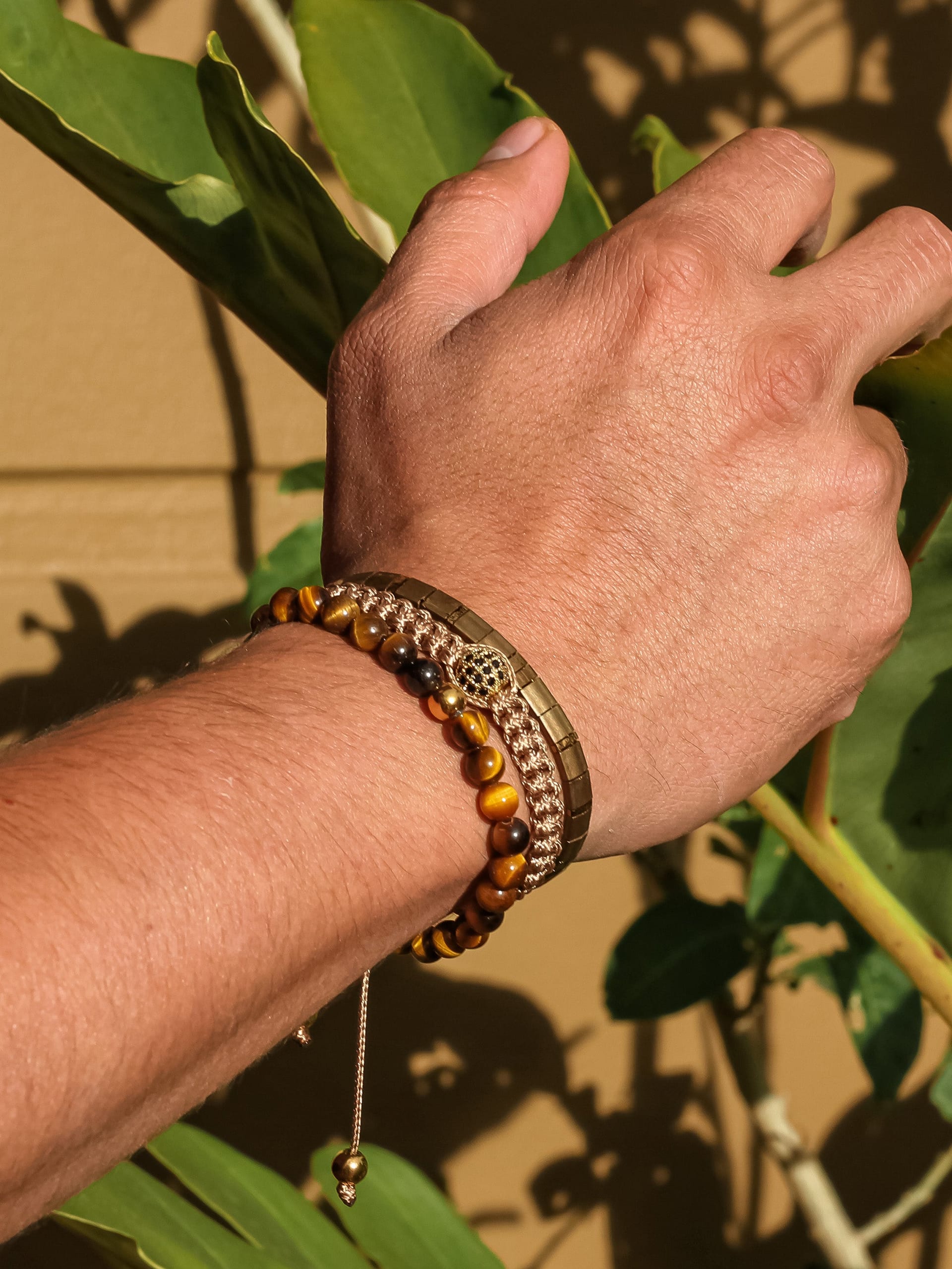 Brazalete Miyuki Tila El Dorado 5mm - imagen 3