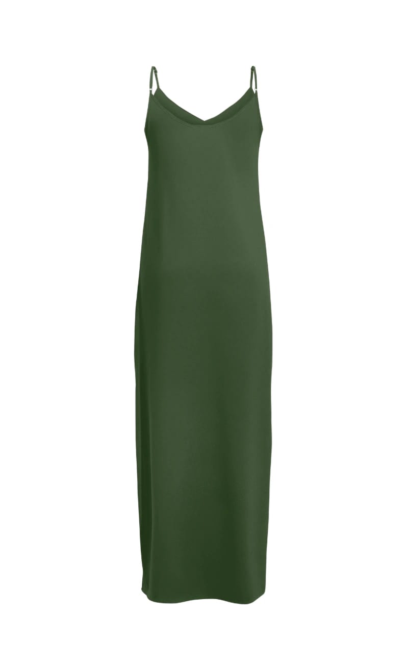 VESTIDO LARGO AMBOSELI VERDE - imagen 1