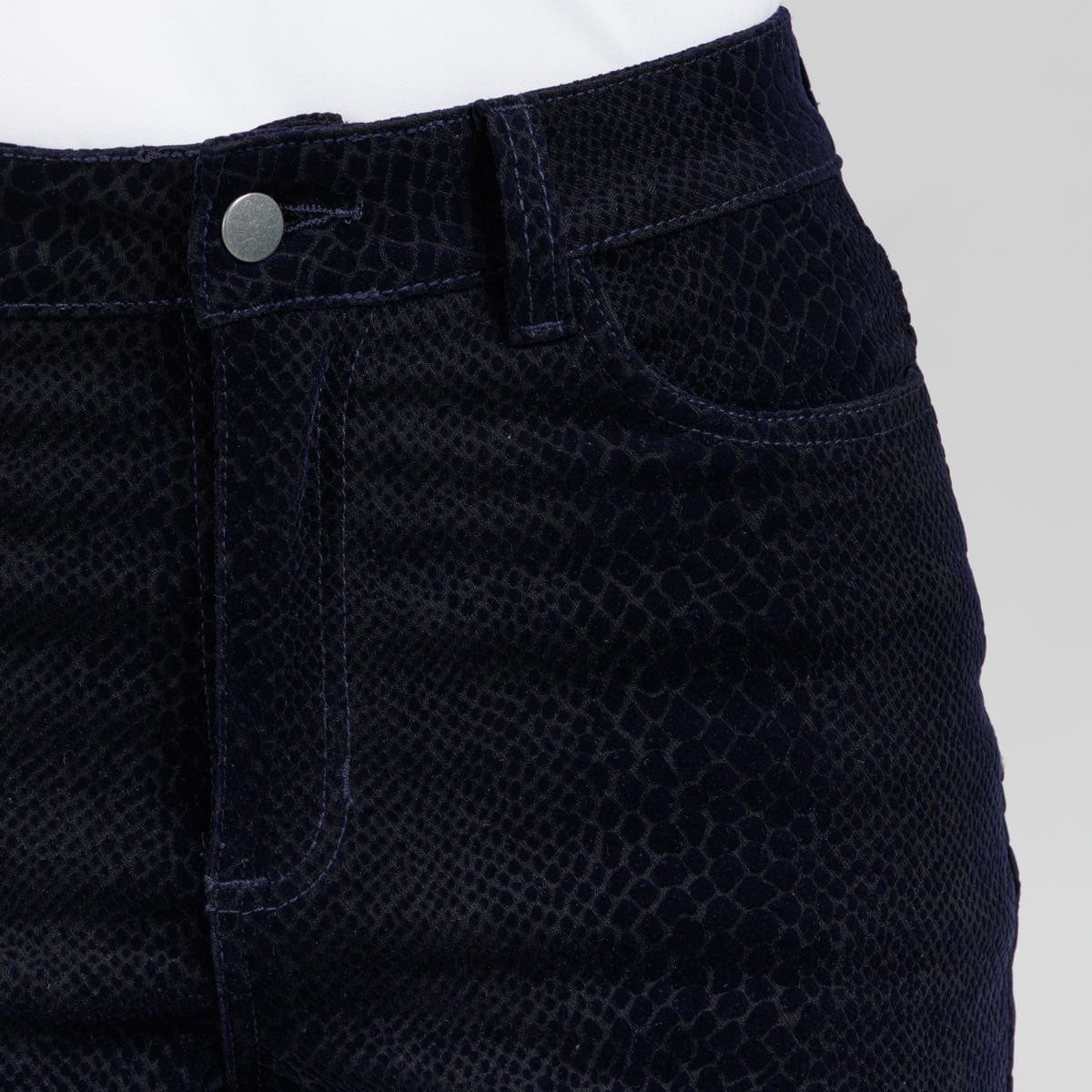 Pantalón Wide Leg Azul Ax-3083 licrado - imagen 3