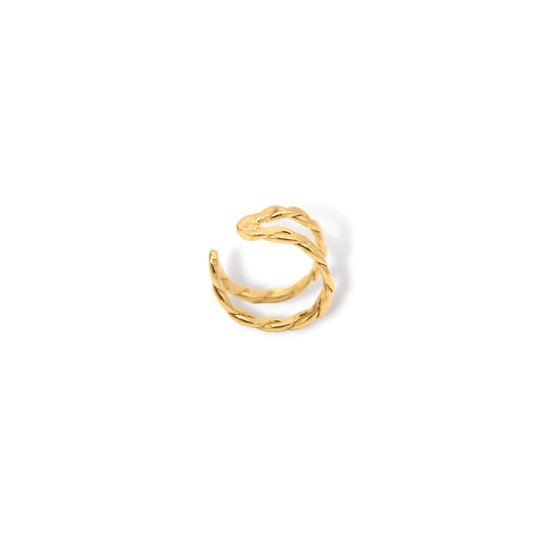 Earcuff entorchado estrecho - imagen 1