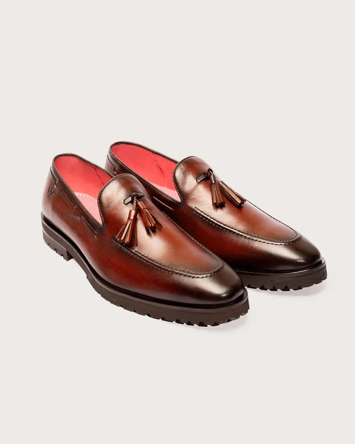 Mocasín Venetto Cognac Suela Ultraliviana - imagen 2