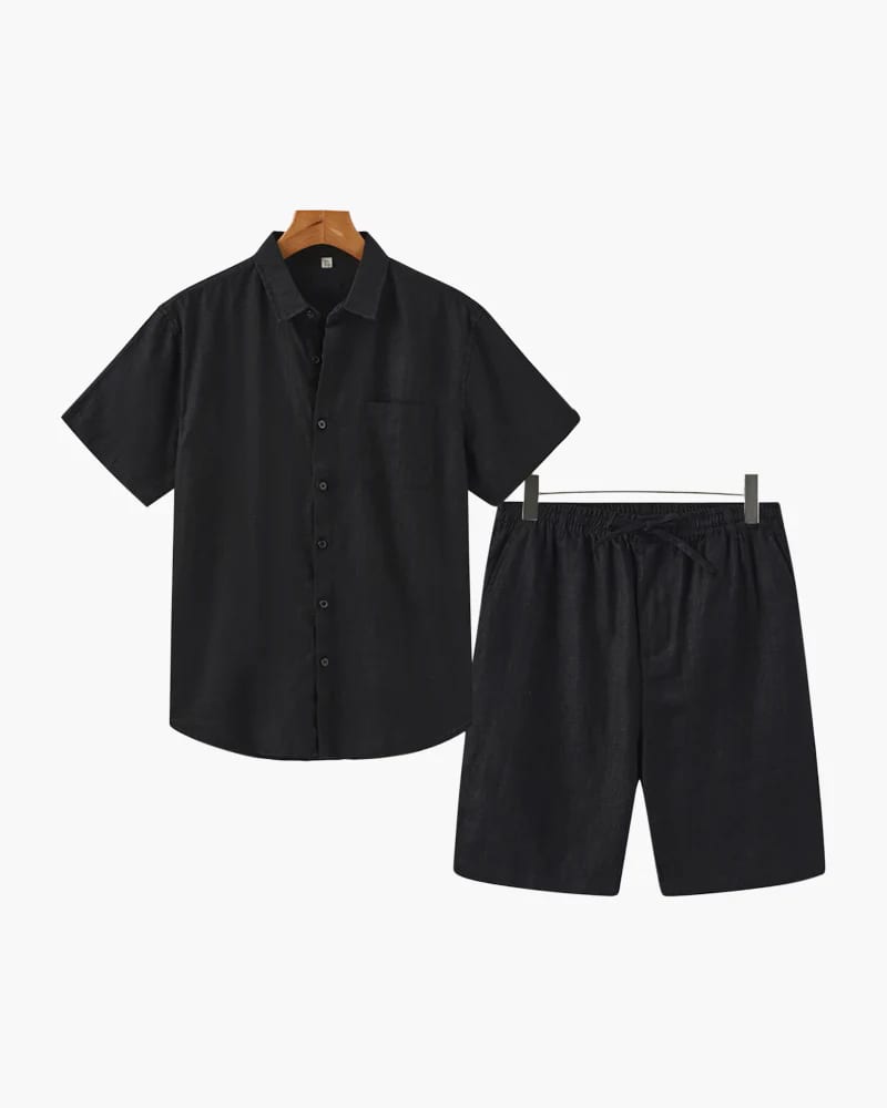 Old Money Linen Combo (Shorts) - imagen 4