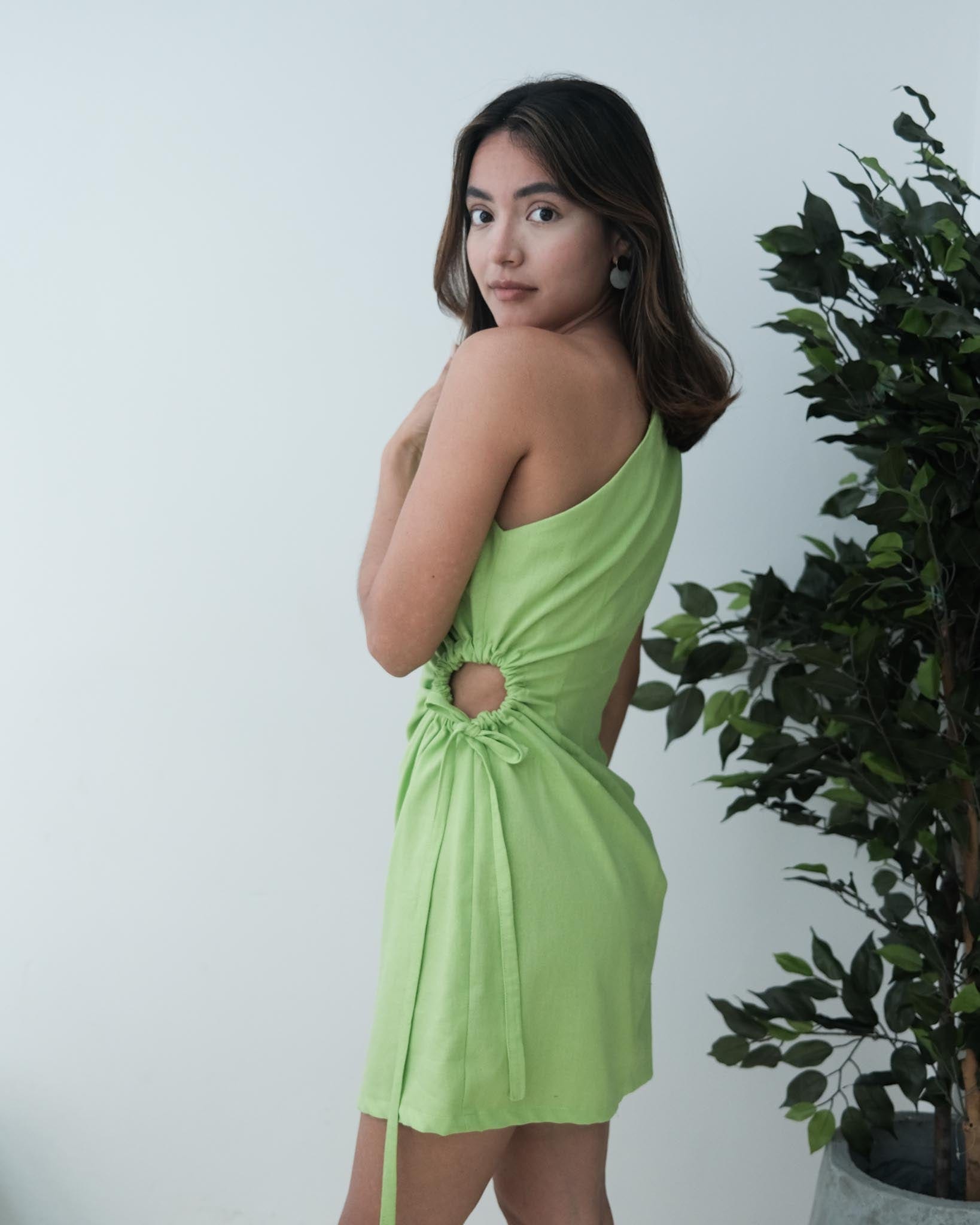 Vestido Mini Centauro verde - imagen 3