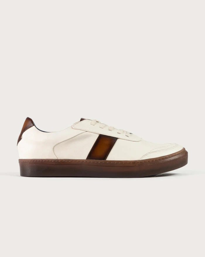 Sneaker Pisa Beige-Caramelo - imagen 1