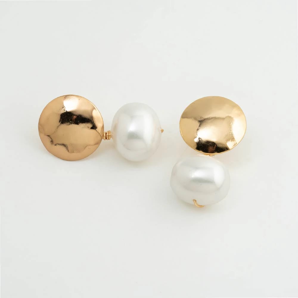 Aretes Impulso Dorado - imagen 3