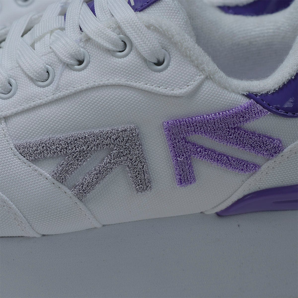 Tenis Blanco Morado Mujer - imagen 6