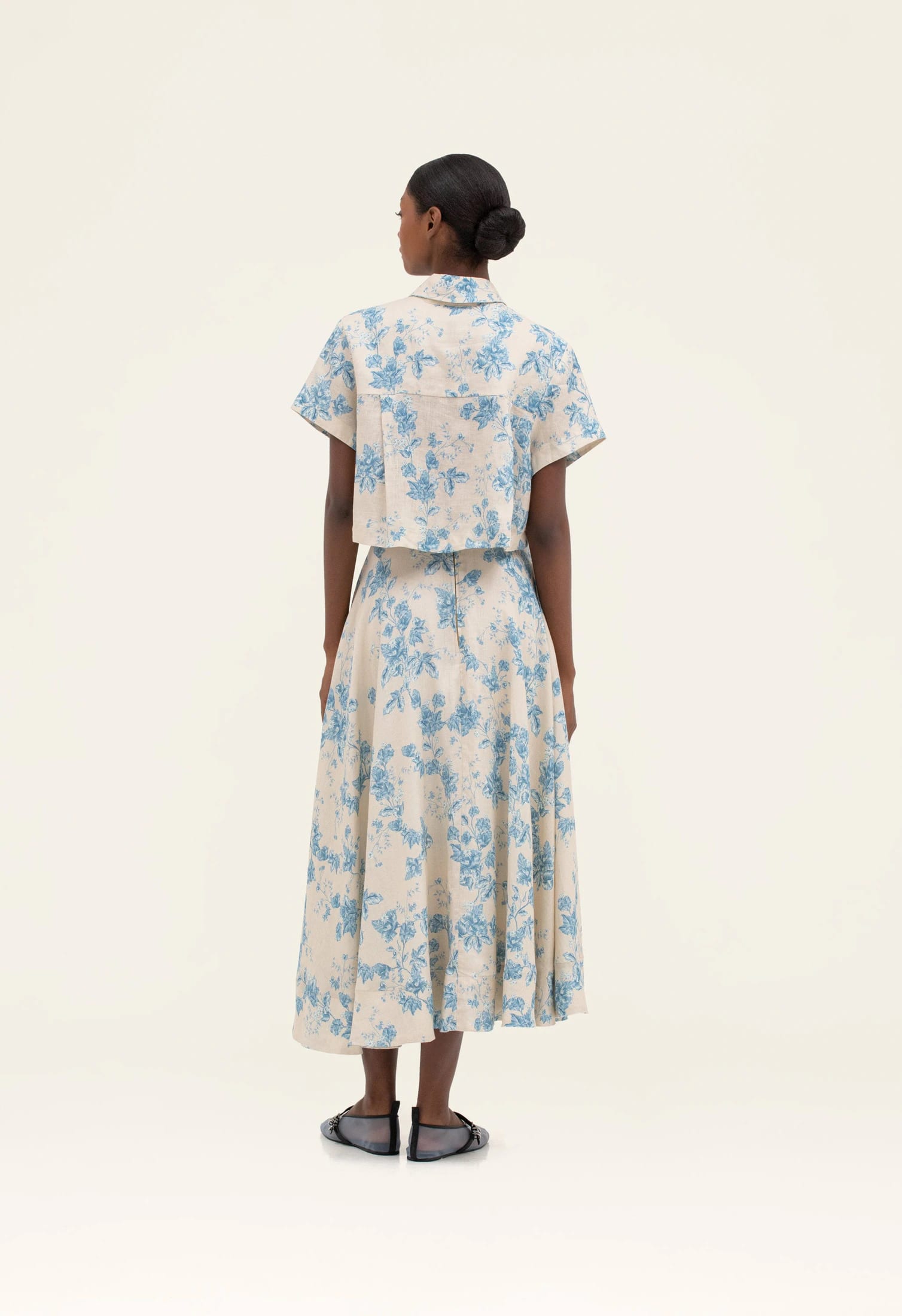 Bergamota Bougainvillea Maxi Skirt - imagen 4
