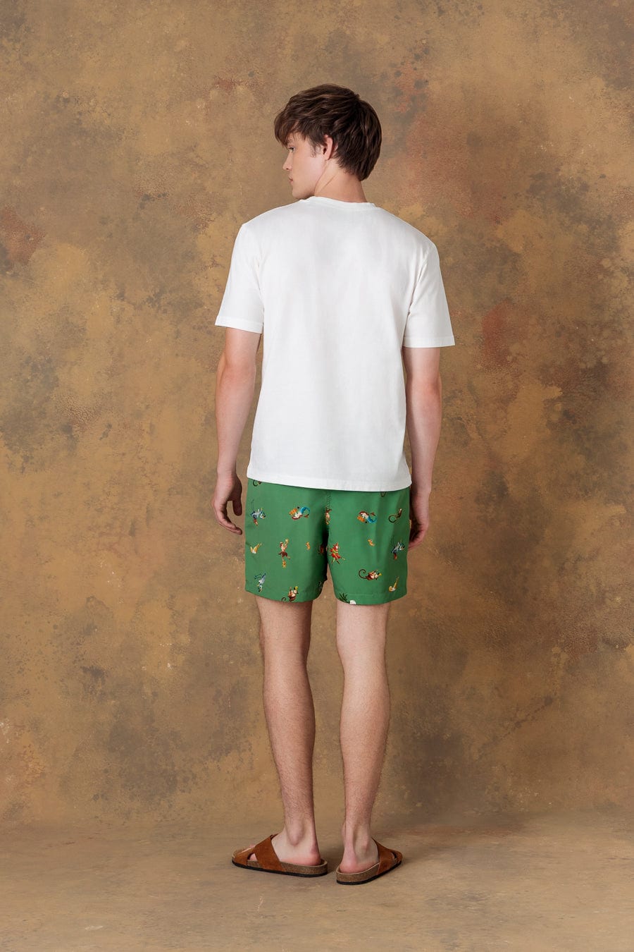 Men's cotton t-shirt satyr white - imagen 6