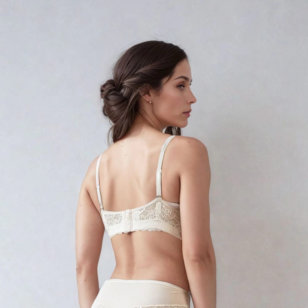 Brasier doble push up con encaje - imagen 2