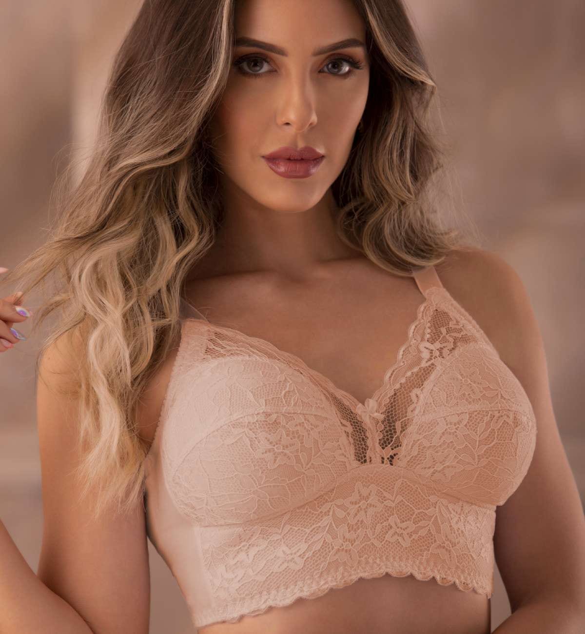 Brasier encaje realce natural 075 - imagen 5