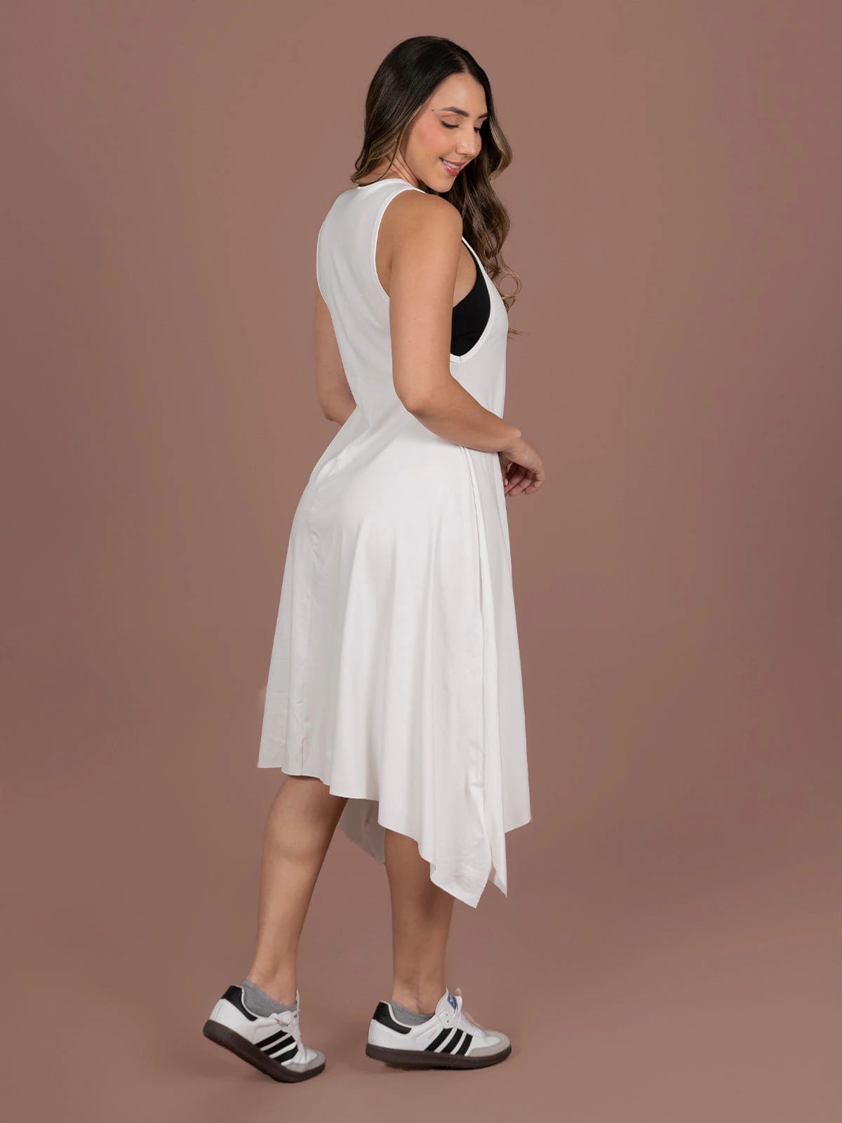 Vestido danila melon ivory - imagen 3