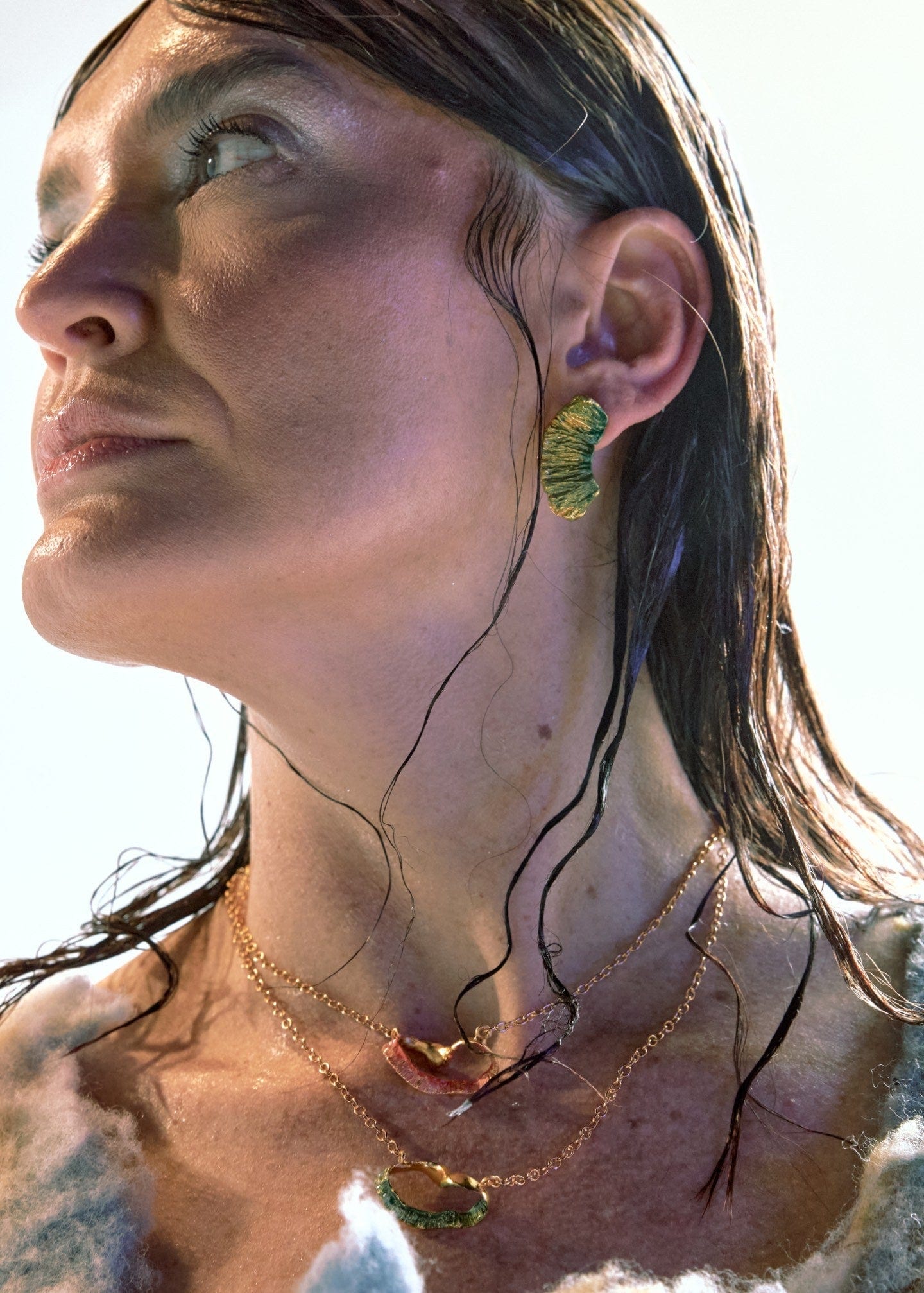 ASYMMETRICAL EARRINGS TRIP TO THE MOUNTAIN - imagen 3