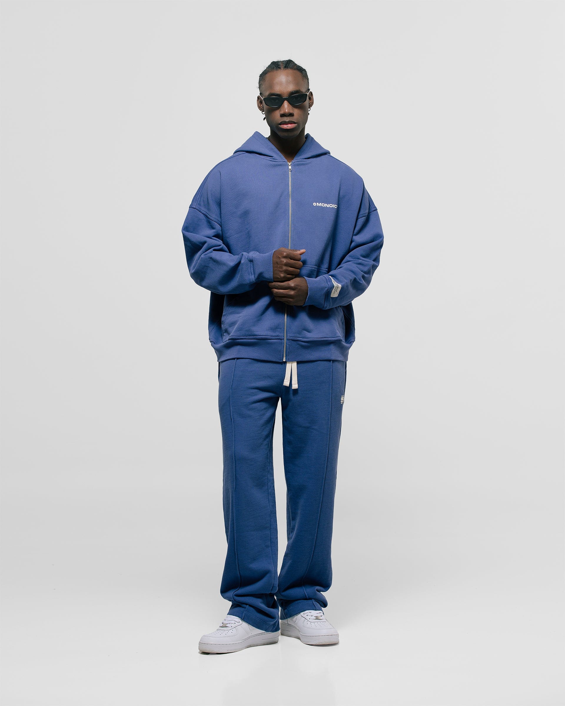 Zip Hoodie Oversized Básico V3 - Lavanda - imagen 4