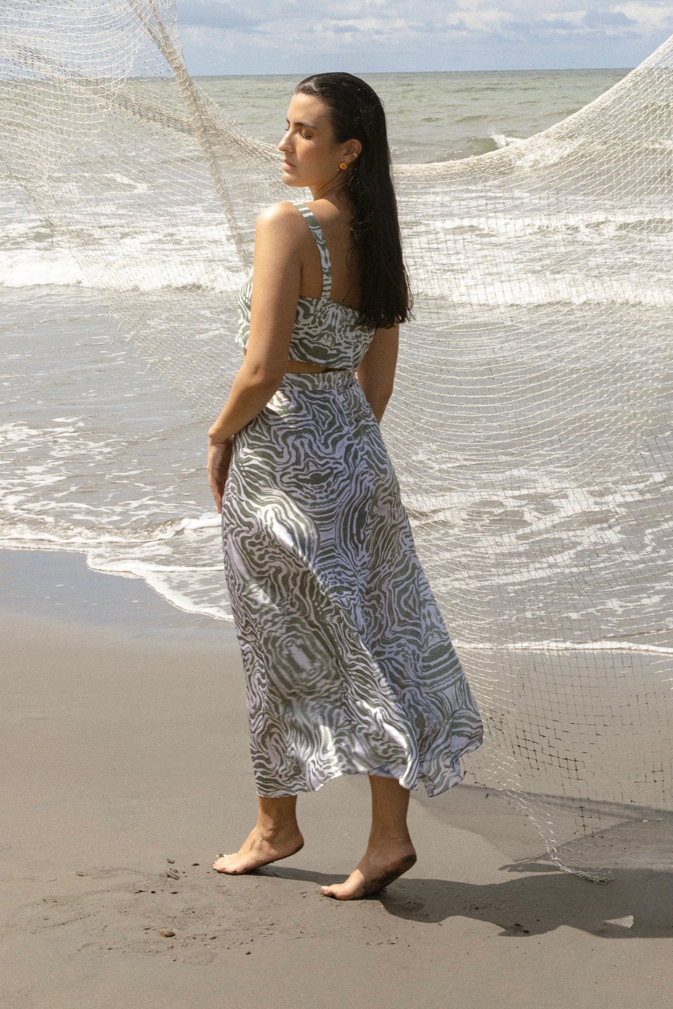 Fernanda Skirt | Green - imagen 2